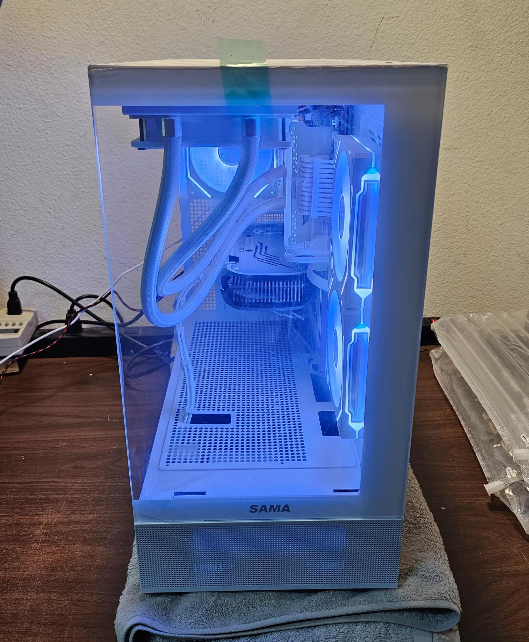 🌨SNOWSTORM🌨 RTX 4060 Ti | i9-10850K | 32GB DDR4 | GAMING PC | $1249