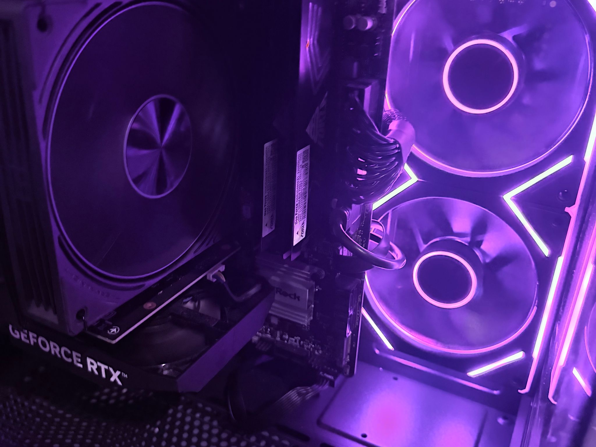 ⚫️"Obsidian Glow"🌈| 1080p Gaming | RTX 3050 | Ryzen 5 5500 | 16GB Ram | 500GB SSD | Free Shipping