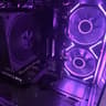 ⚫️"Obsidian Glow"🌈| 1080p Gaming | RTX 3050 | Ryzen 5 5500 | 16GB Ram | 500GB SSD | Free Shipping
