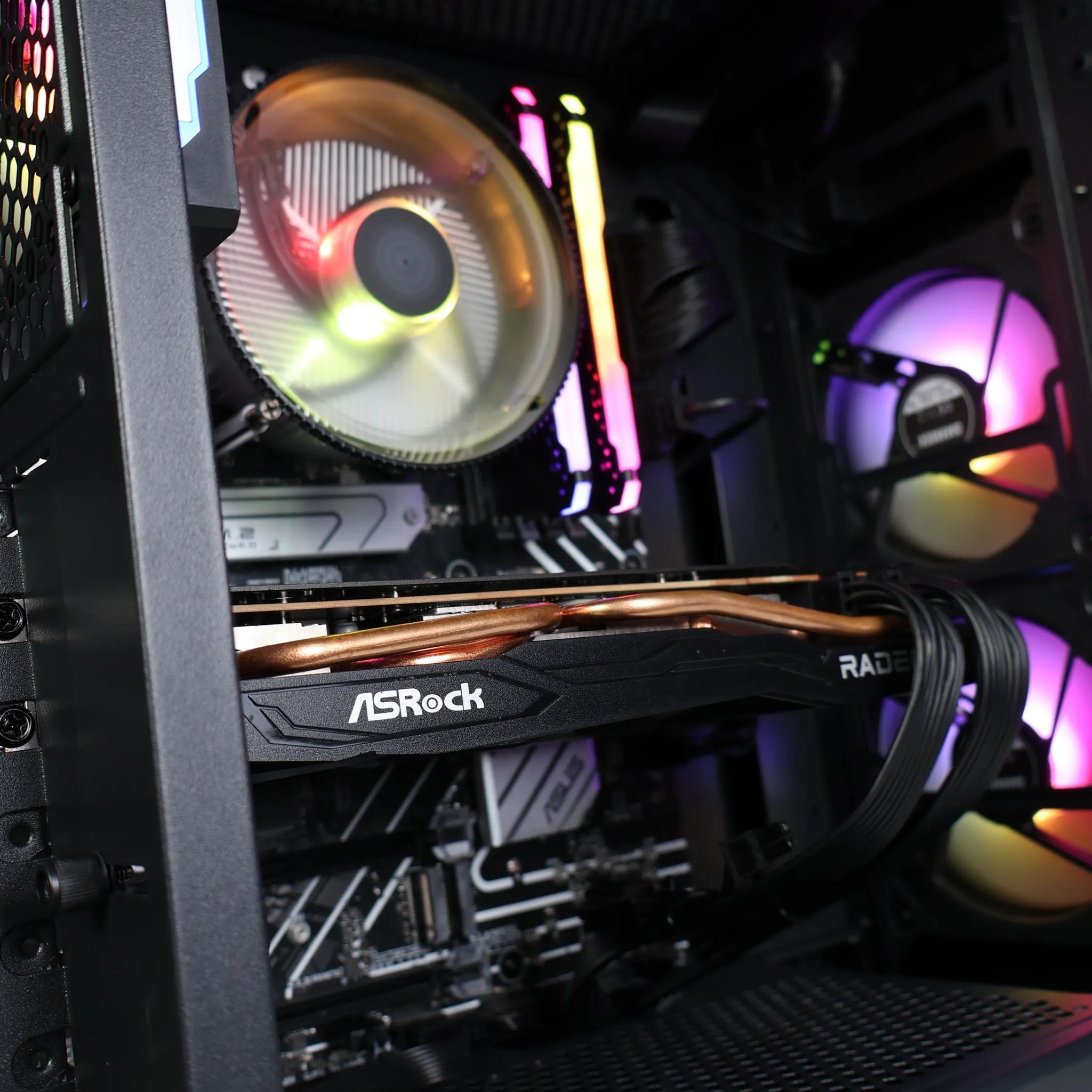 ⚫ Intel Core i5 12400F/RX 6700XT Gaming/Streaming PC ⚫