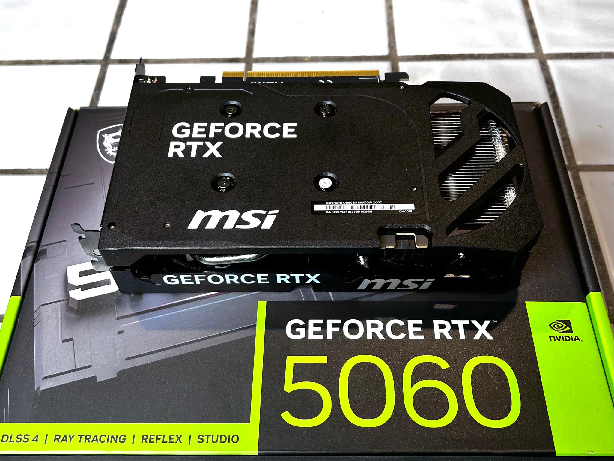 MSI RTX 5060 SHADOW 2X OC
