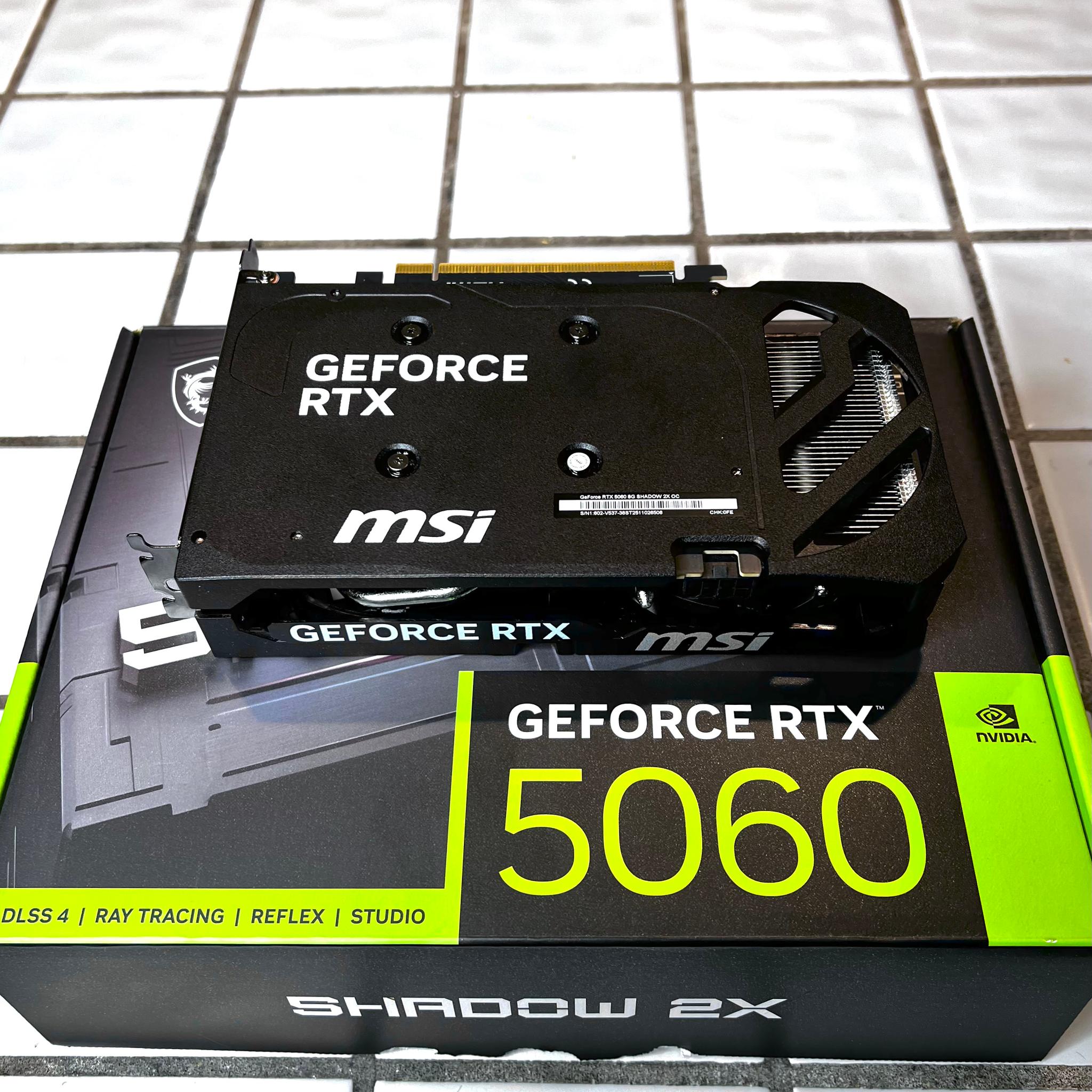 MSI RTX 5060 SHADOW 2X OC