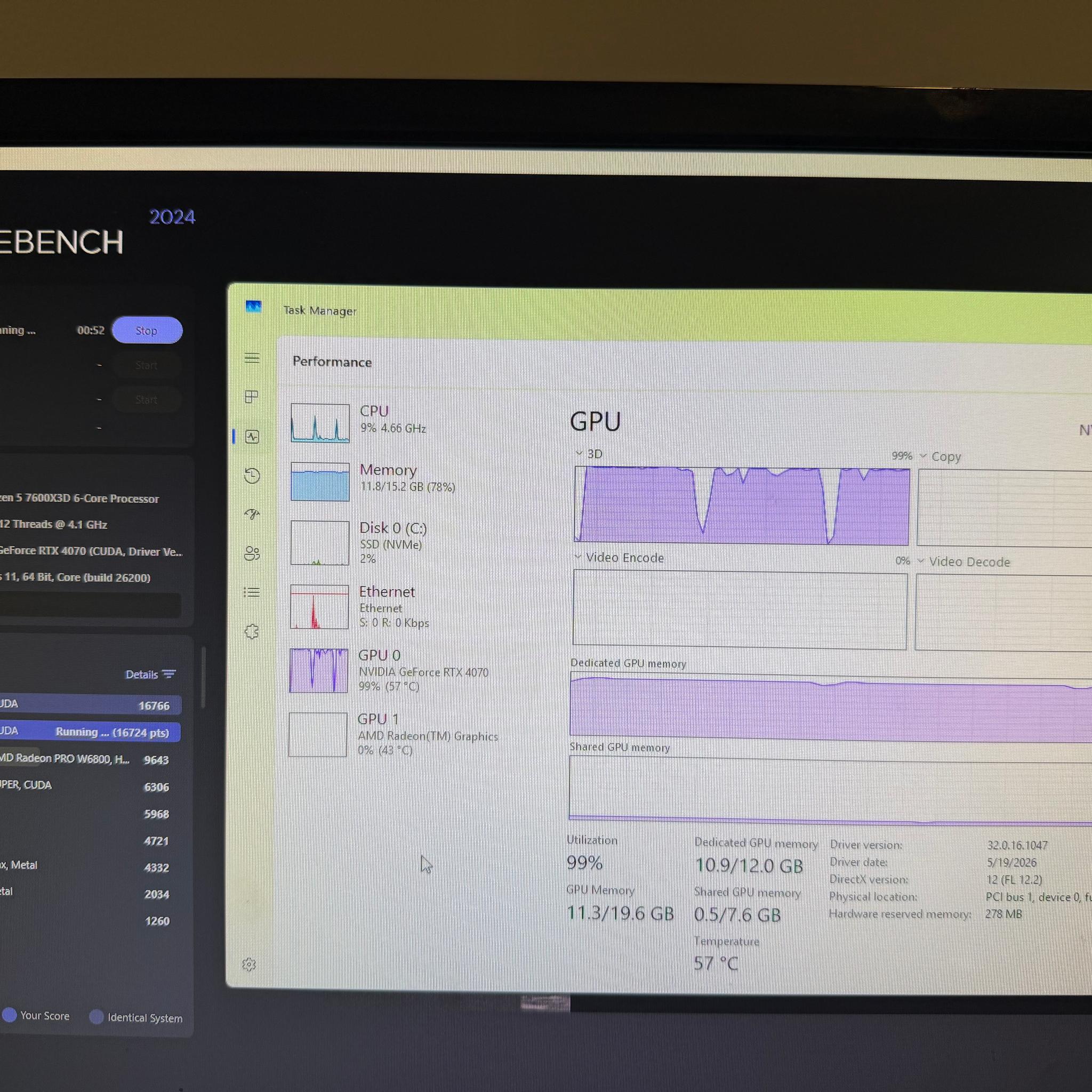 Gaming PC | RTX 4070 | RYZEN 5 7600X3D | 16GB DDR5 | 1TB SSD | WIFI & BT | WINDOWS 11