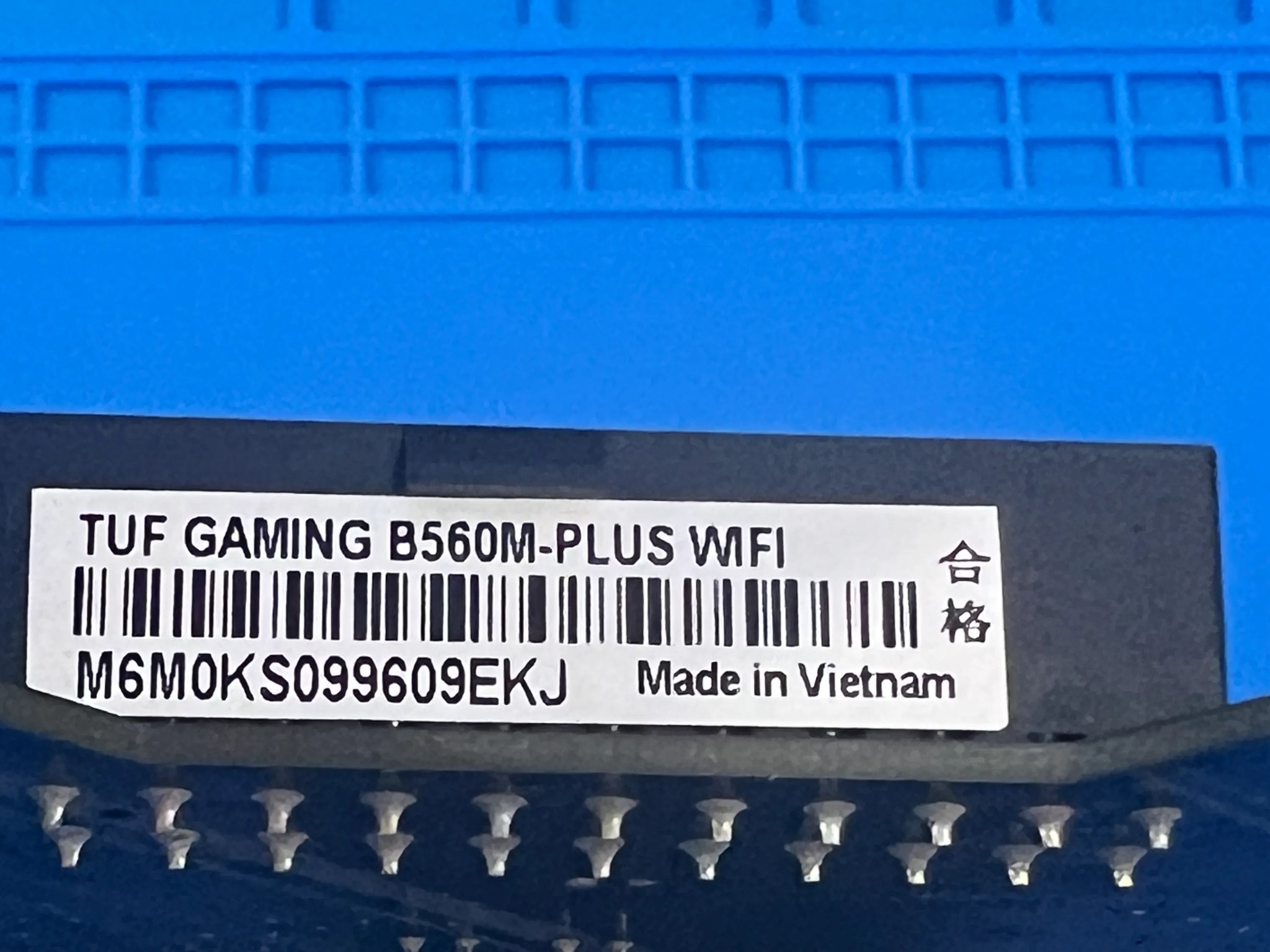ASUS TUF GAMING B560M-PLUS WIFI Motherboard w/ INTEL CORE I7-11700K