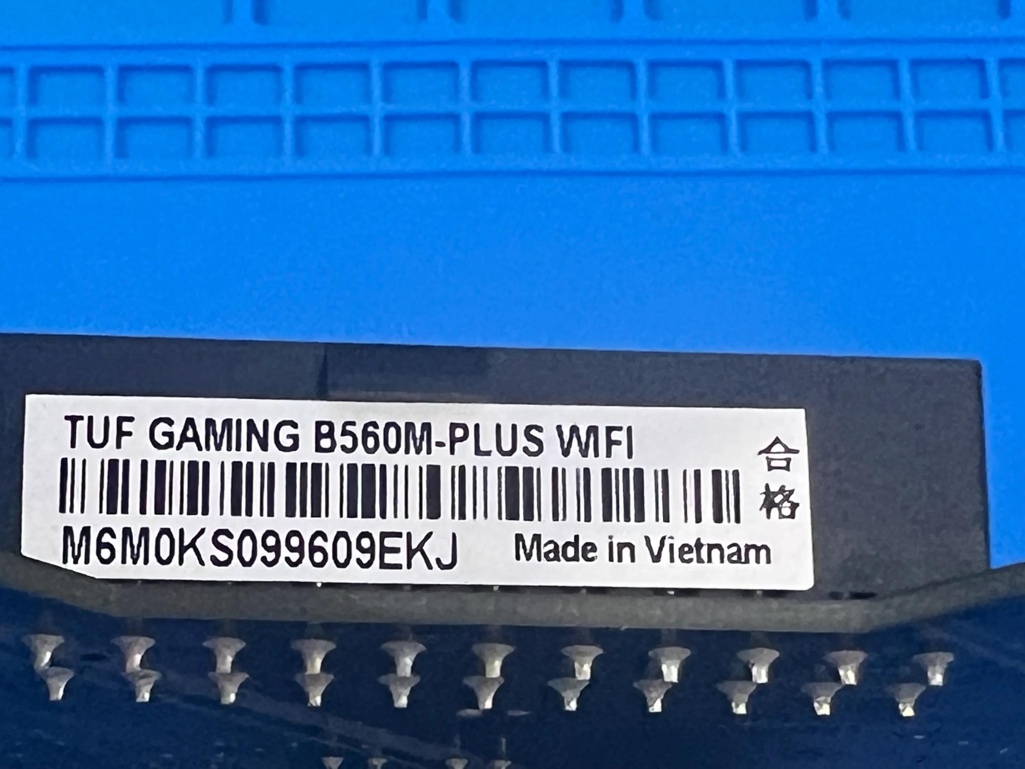 ASUS TUF GAMING B560M-PLUS WIFI Motherboard w/ INTEL CORE I7-11700K