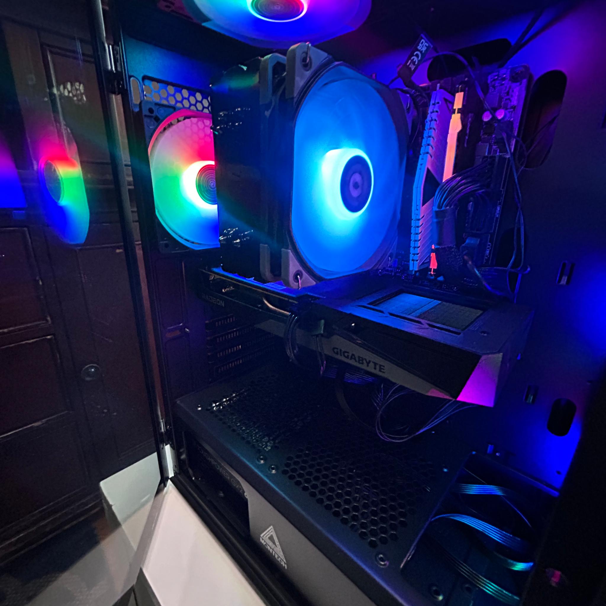 Project ShadowCore | Ryzen 5 Gaming PC | RX 6500 XT | 16GB RAM | 1TB SSD | RGB – Ready to Game