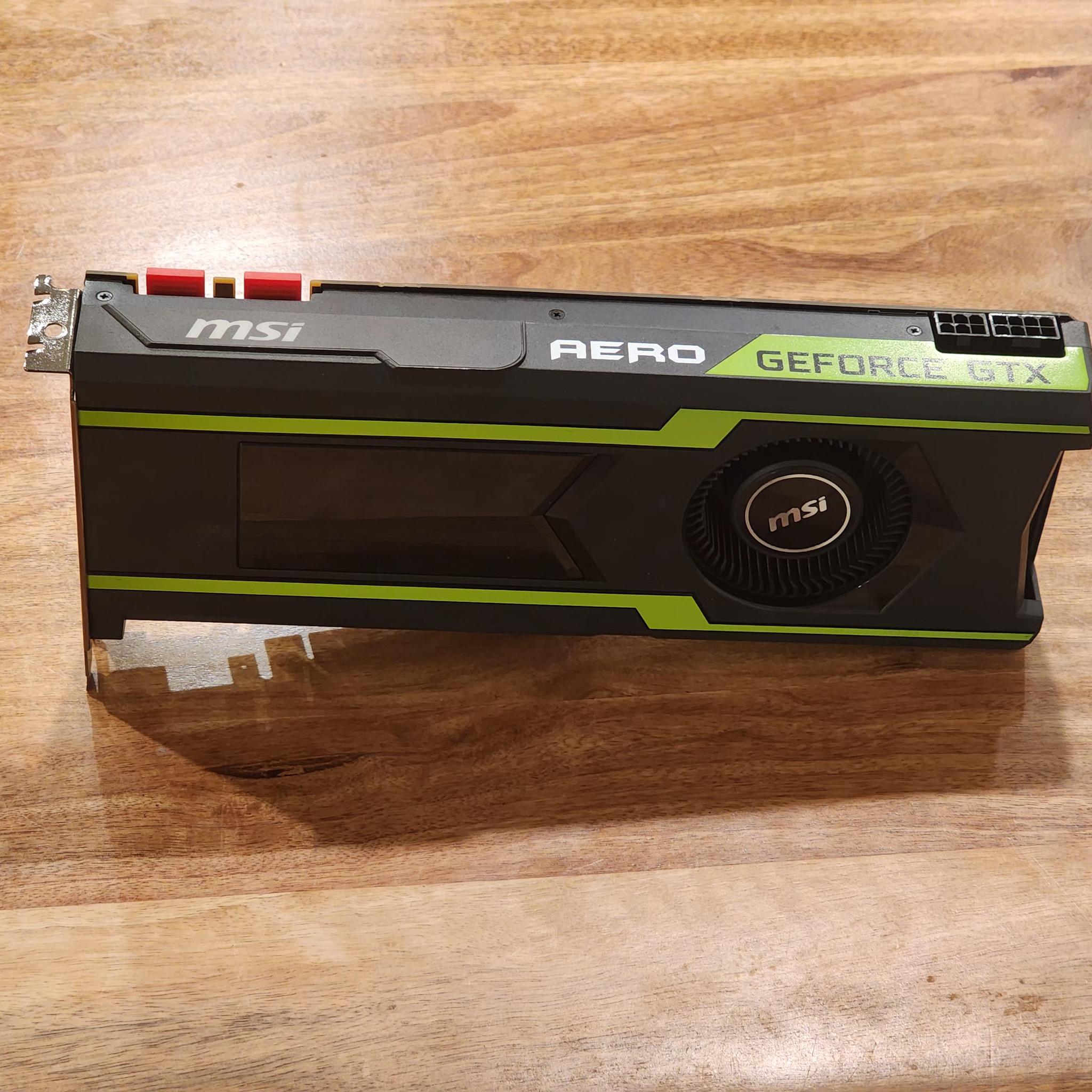 MSI GeForce GTX 1080 Ti AERO OC 11GB 352-Bit GDDR5X