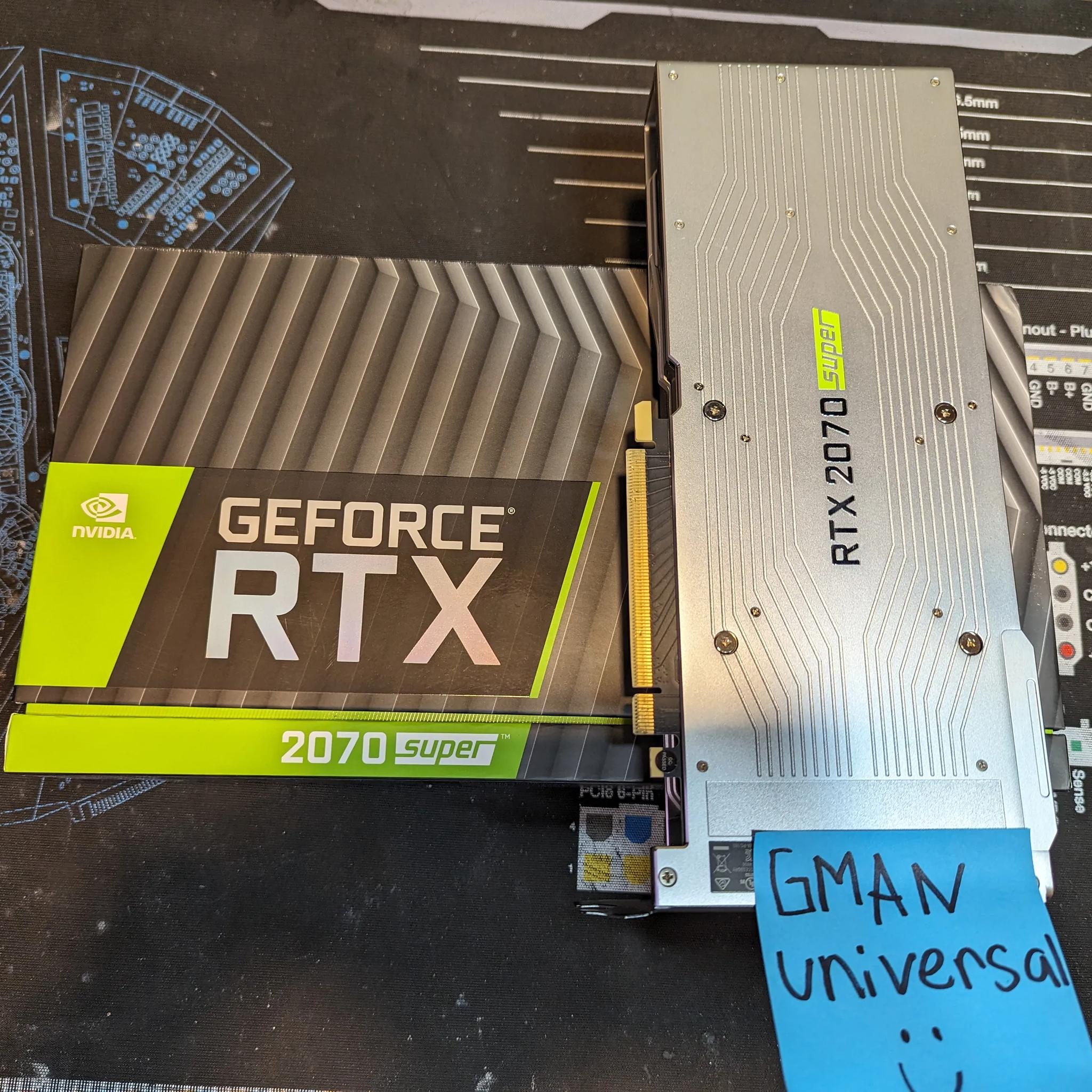 NVIDIA GeForce RTX 2070 Super Founders Edition Graphics Card