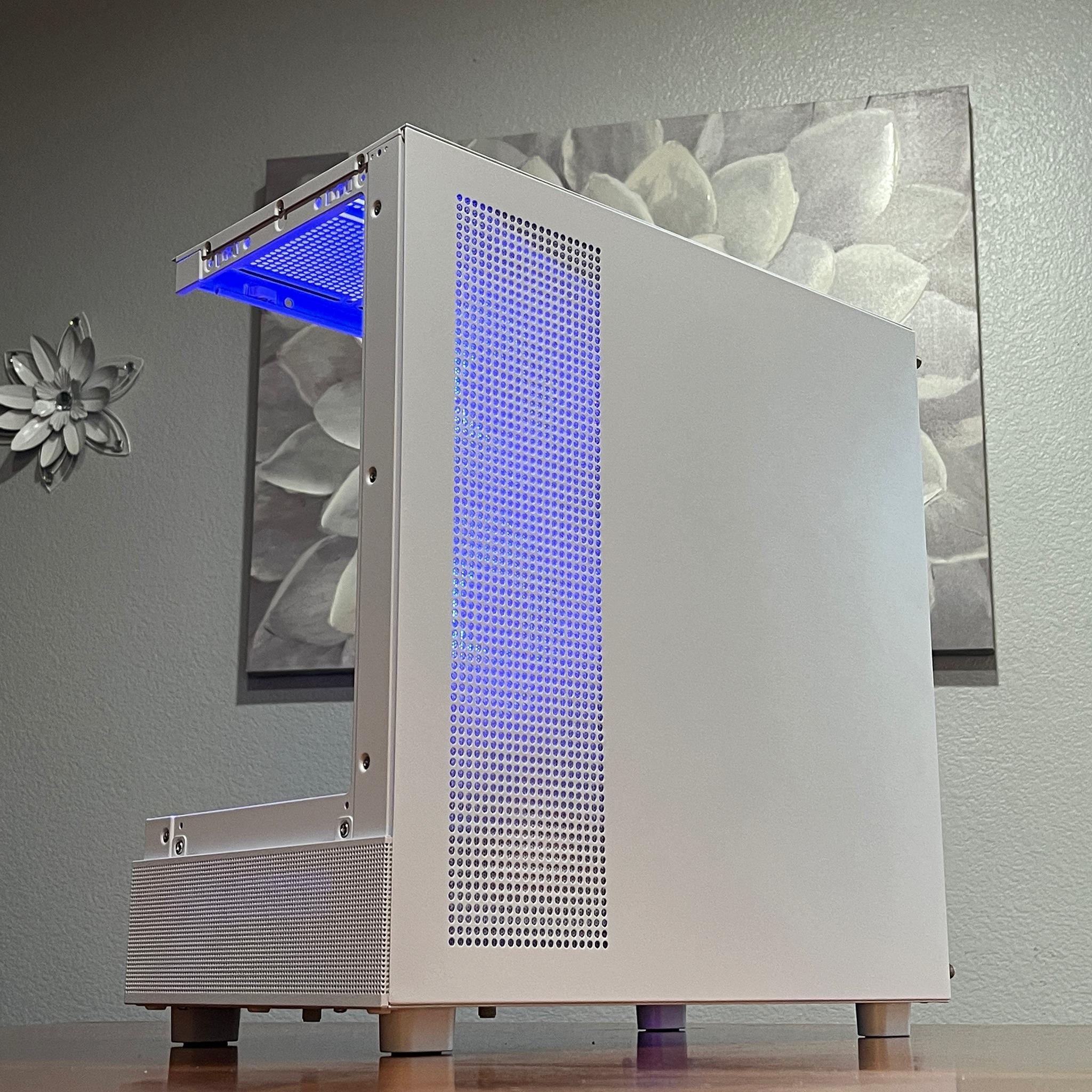 SAPPHIRE RX 6800 XT 16GB, Ryzen 7 5800X, 32GB 3200MHz | White RGB Gaming Computer/PC