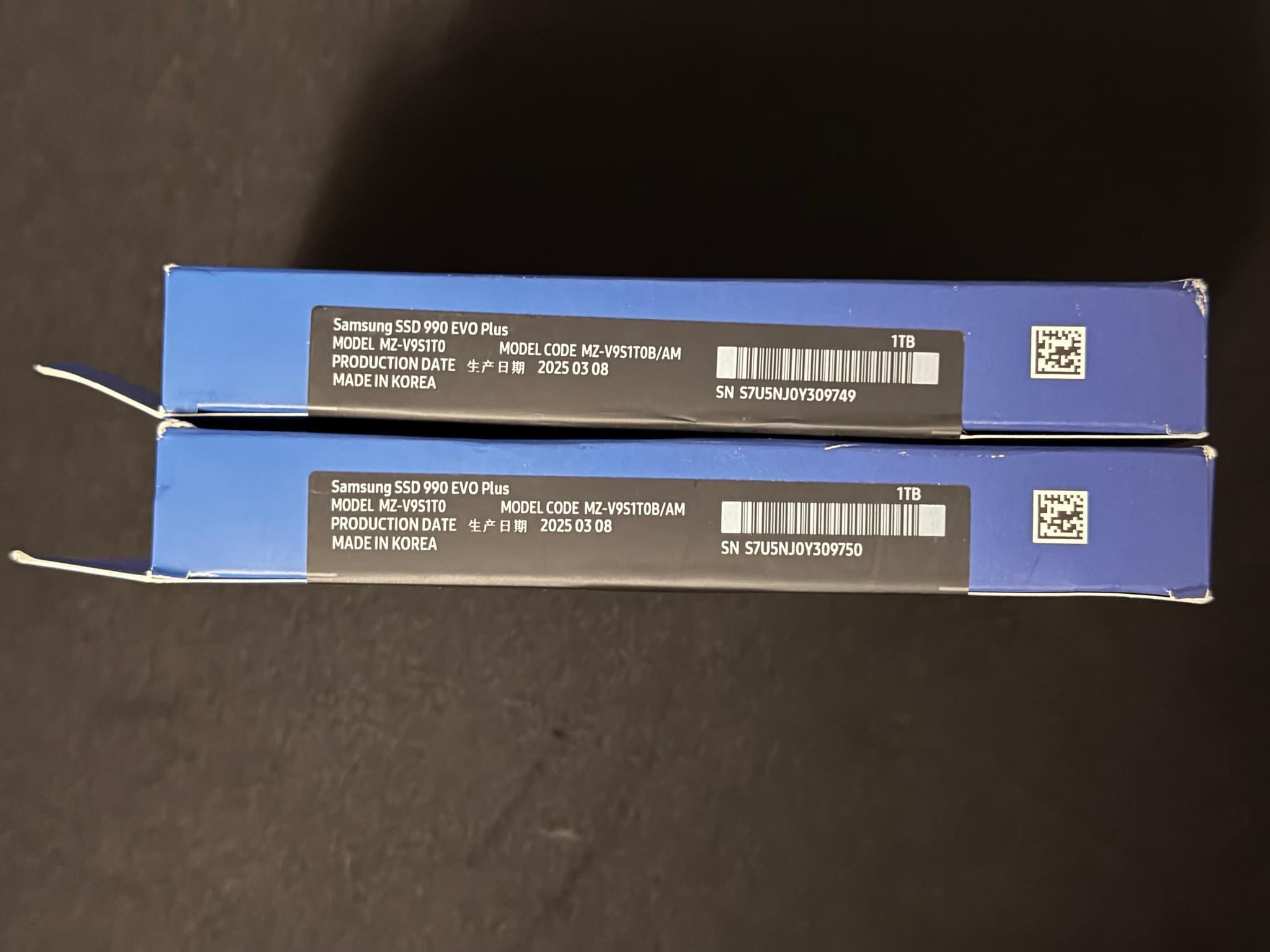 Samsung 990 EVO Plus 1TB NVMe SSD