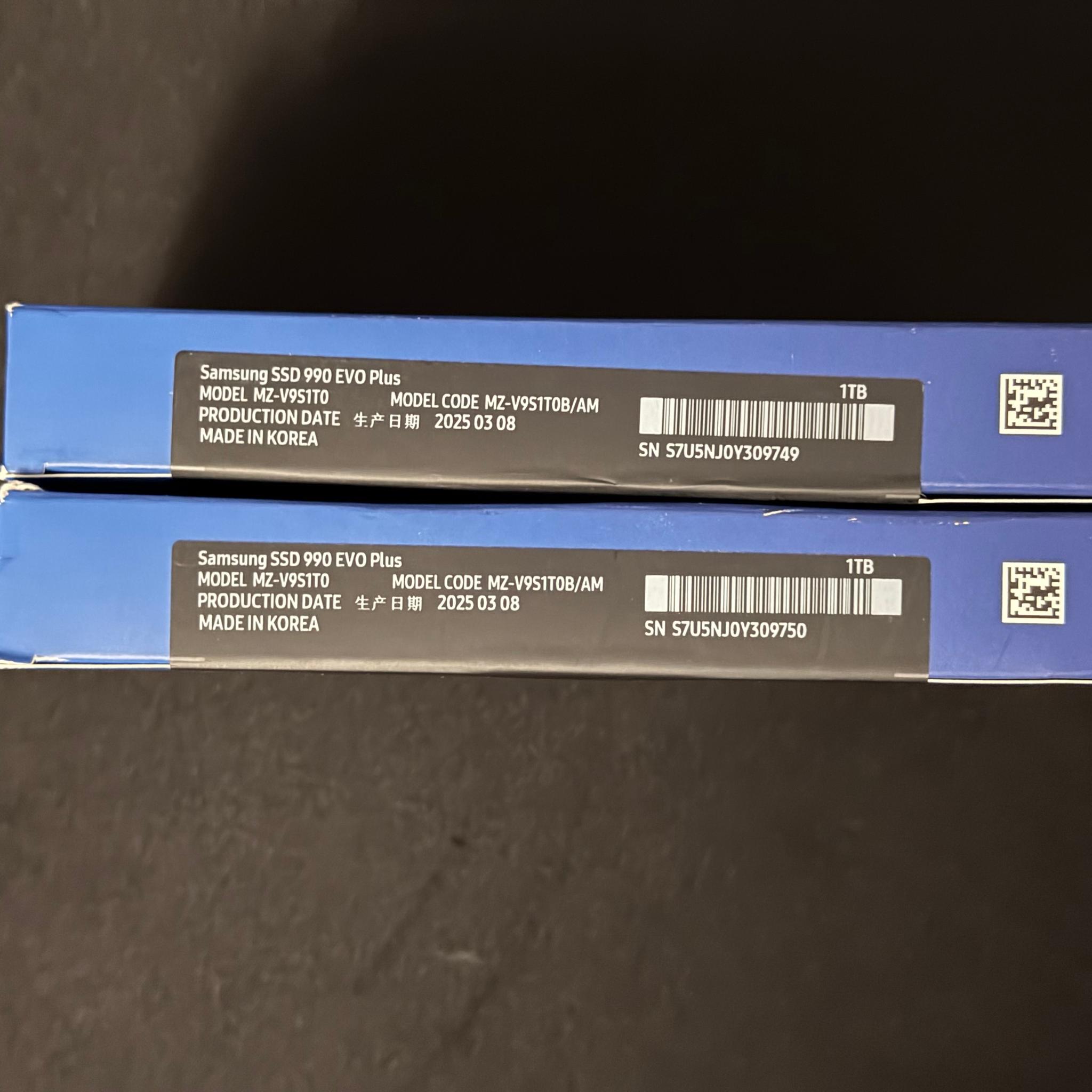 Samsung 990 EVO Plus 1TB NVMe SSD