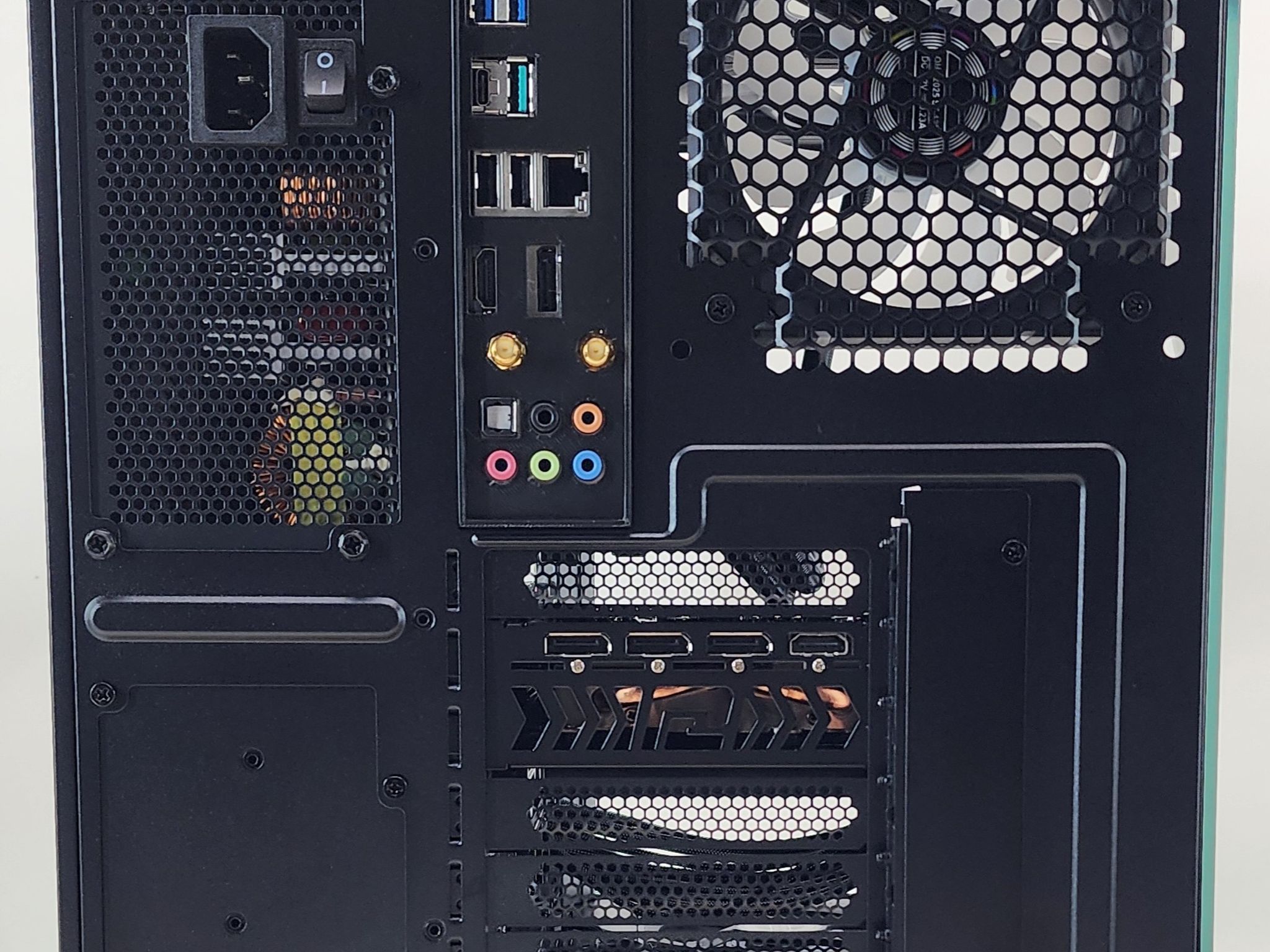 Gaming PC Ryzen 9 5900XT 32GB RAM 2TB SSD RX 7800 XT 16GB Windows 11 Computer