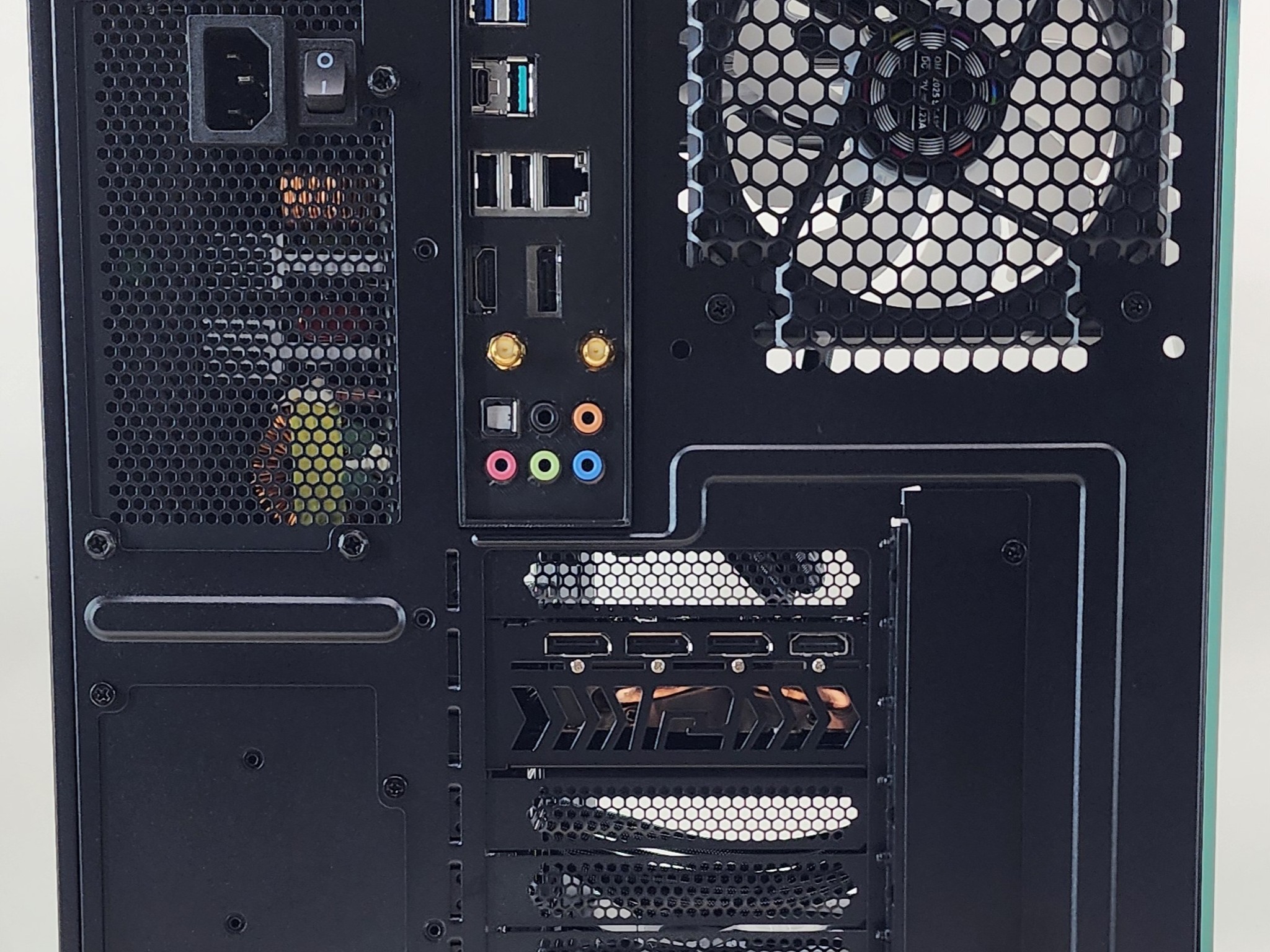 Gaming PC Ryzen 9 5900XT 32GB RAM 2TB SSD RX 7800 XT 16GB Windows 11 Computer