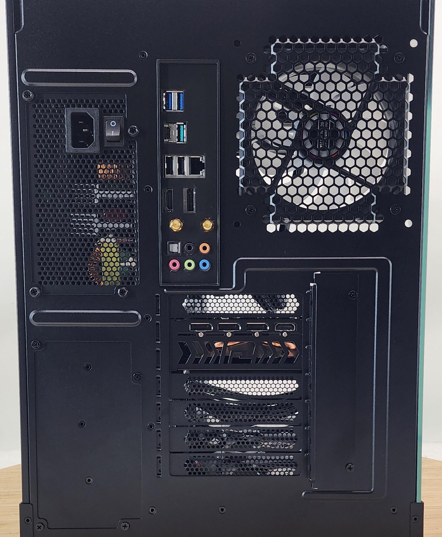 Gaming PC Ryzen 9 5900XT 32GB RAM 2TB SSD RX 7800 XT 16GB Windows 11 Computer