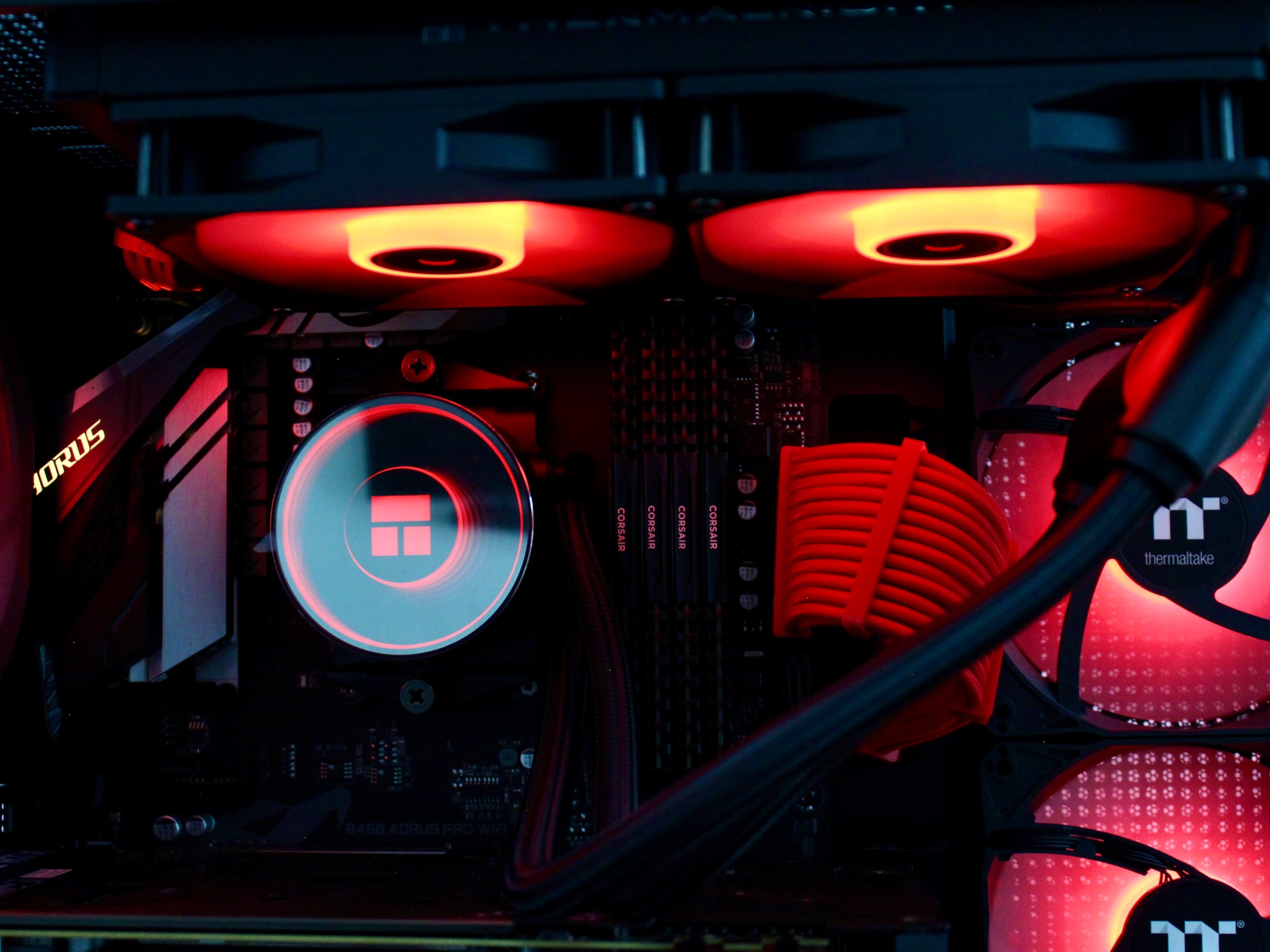 ⚫️ The Red Glass 🔴 Ryzen 7 5800X | RTX 3070 | 32GB DDR4 | 1TB M.2 | W11 + WiFi |