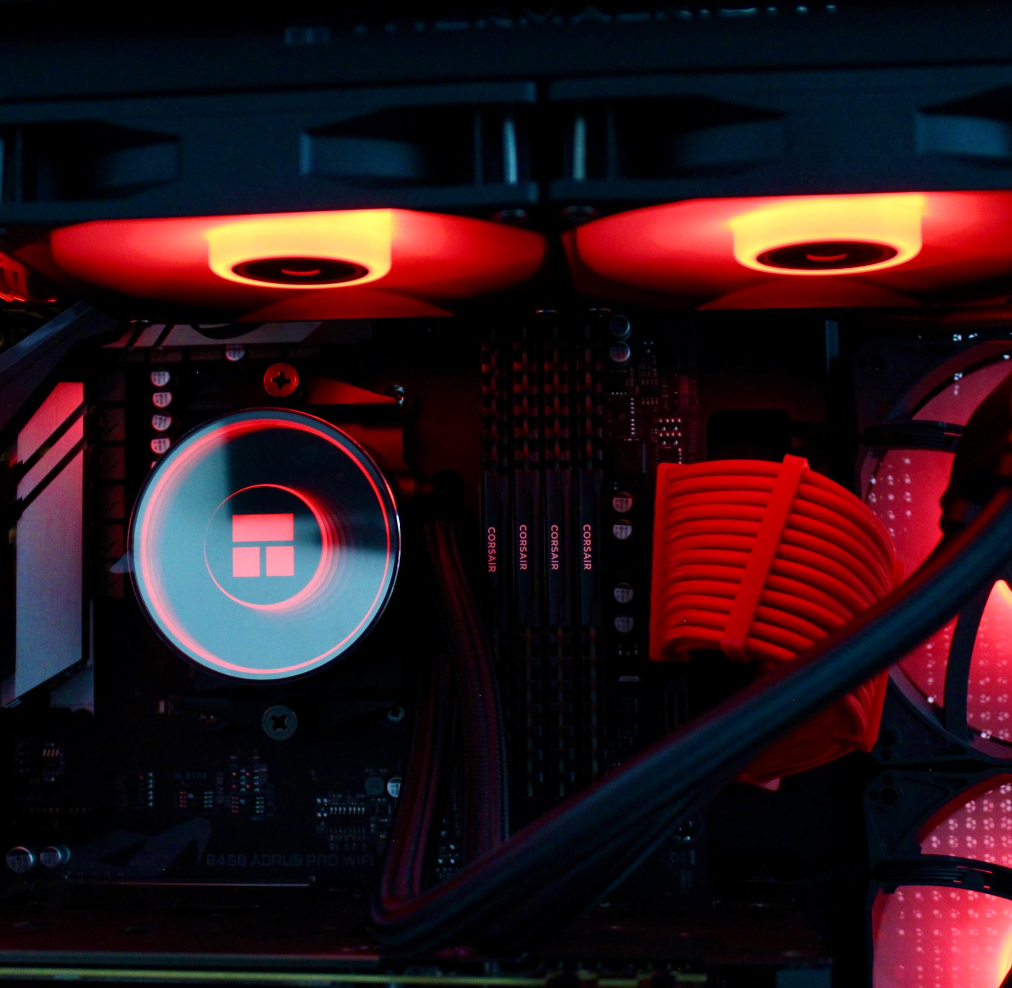 ⚫️ The Red Glass 🔴 Ryzen 7 5800X | RTX 3070 | 32GB DDR4 | 1TB M.2 | W11 + WiFi |