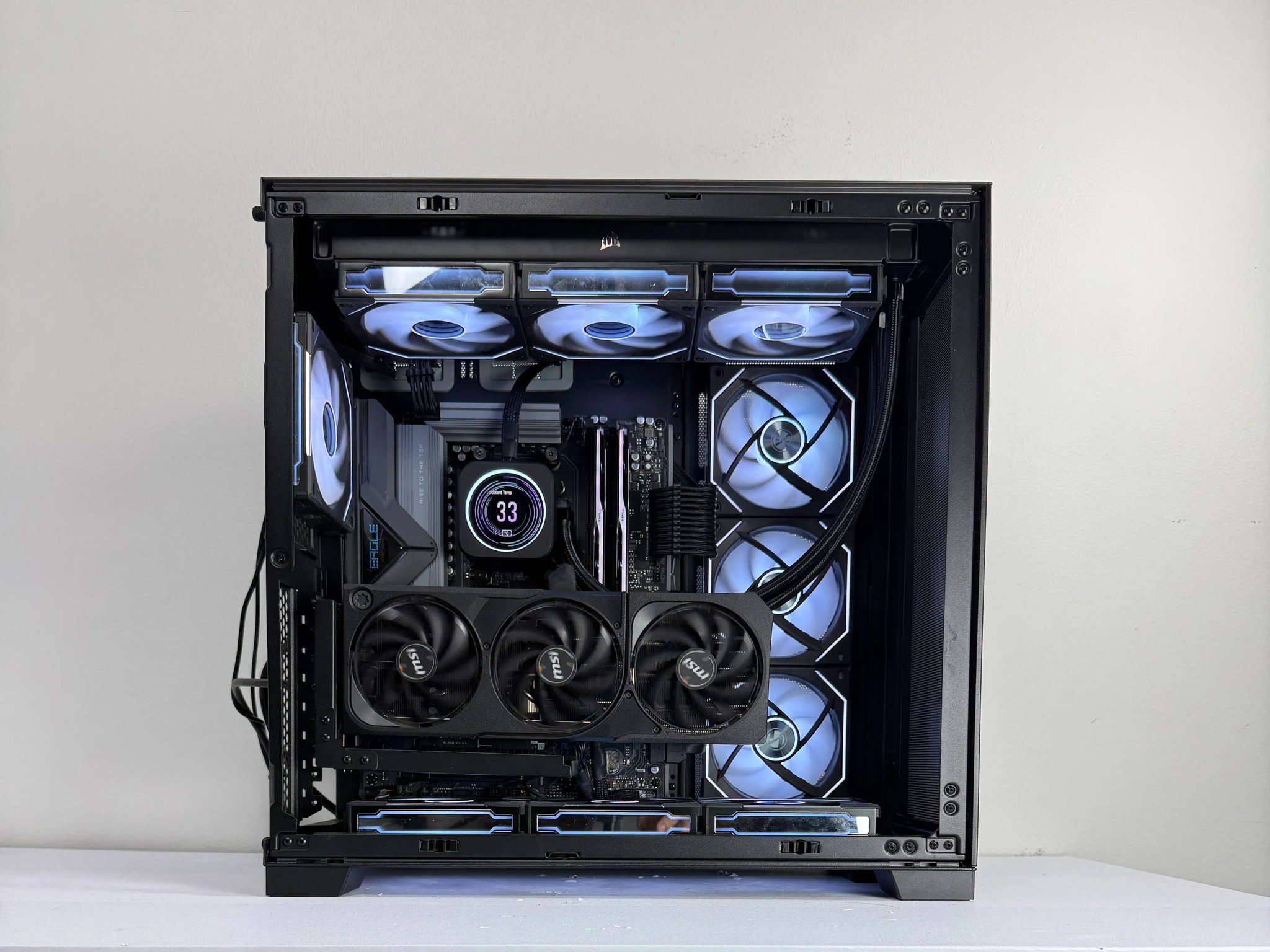 🧊ICEVEIL🧊    | 4k Streaming PC | Ryzen 7 9800X3D | MSI RTX 5070 Ti | 64GB DDR5 6000MHz