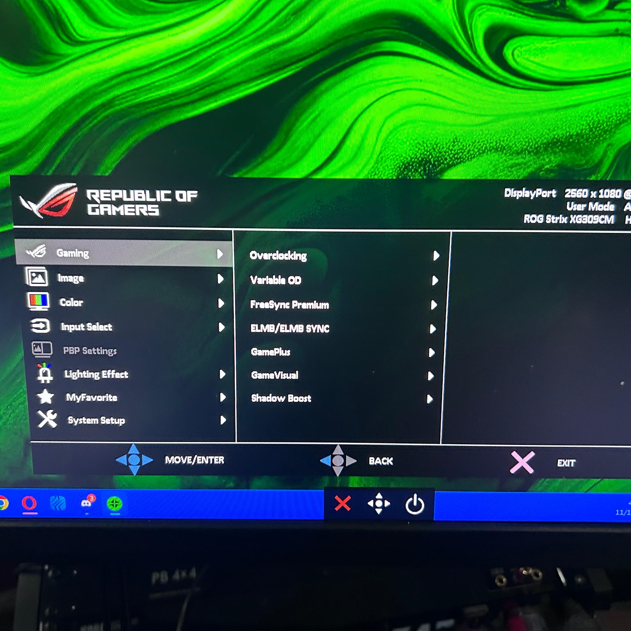 Asus ROG Strix 30” (220hz) (2560x1080) 1ms Gaming Monitor (XG309CM)