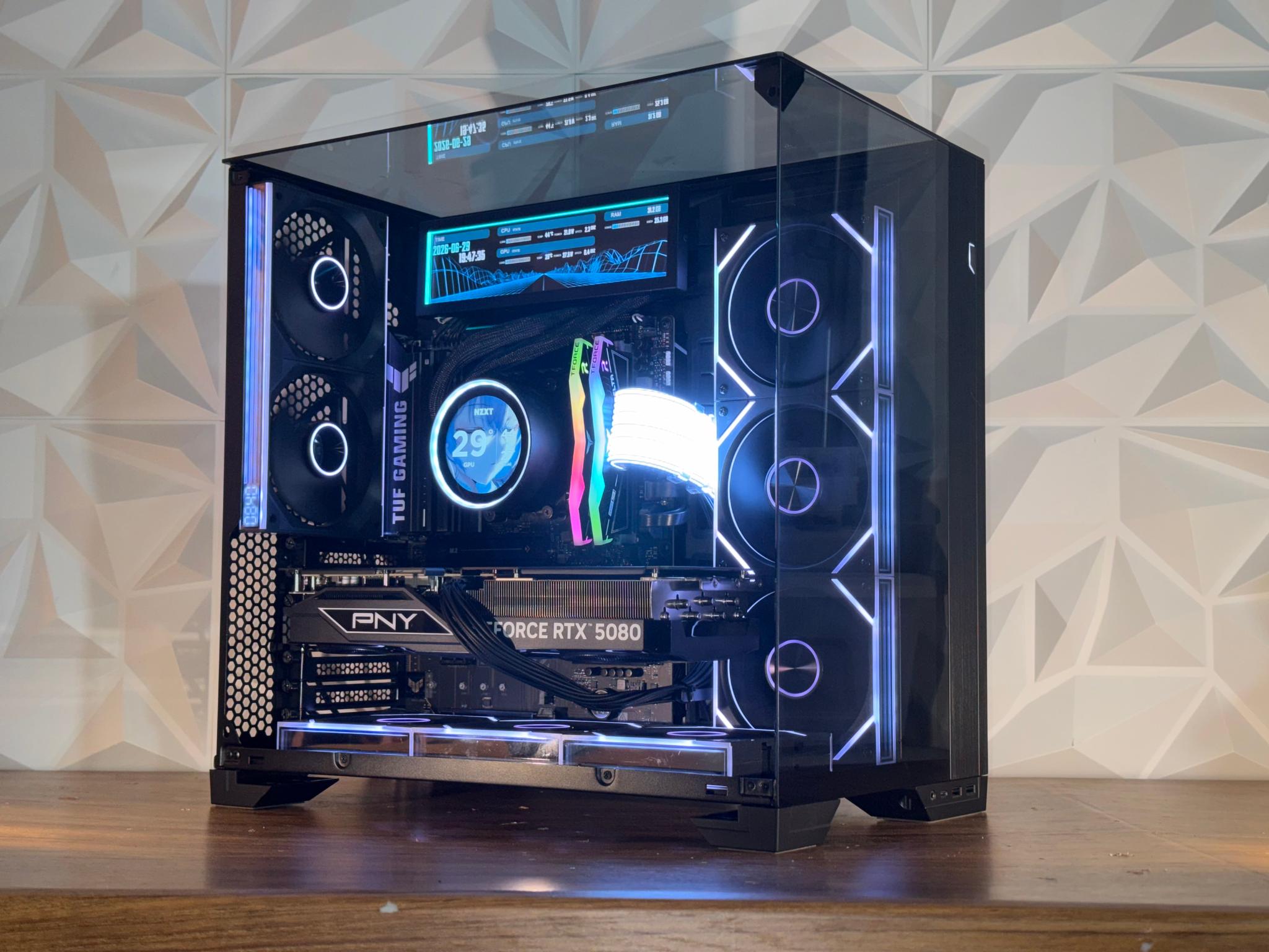 ⚫ Ryzen 7 9800X3D | RTX 5080 | 32GB DDR5 | 2TB 990 Pro | Windows 11 Pro "VISION PHANTOM" ⚫
