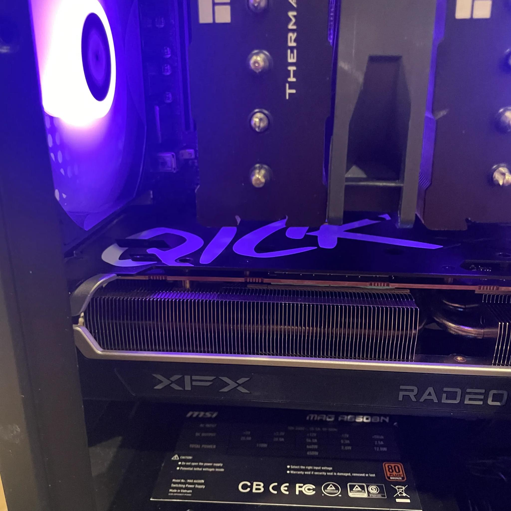 Custom-Built Gaming PC – Ryzen 5 5600 + RX 6700 XT – Great for 1080p/1440p Gaming