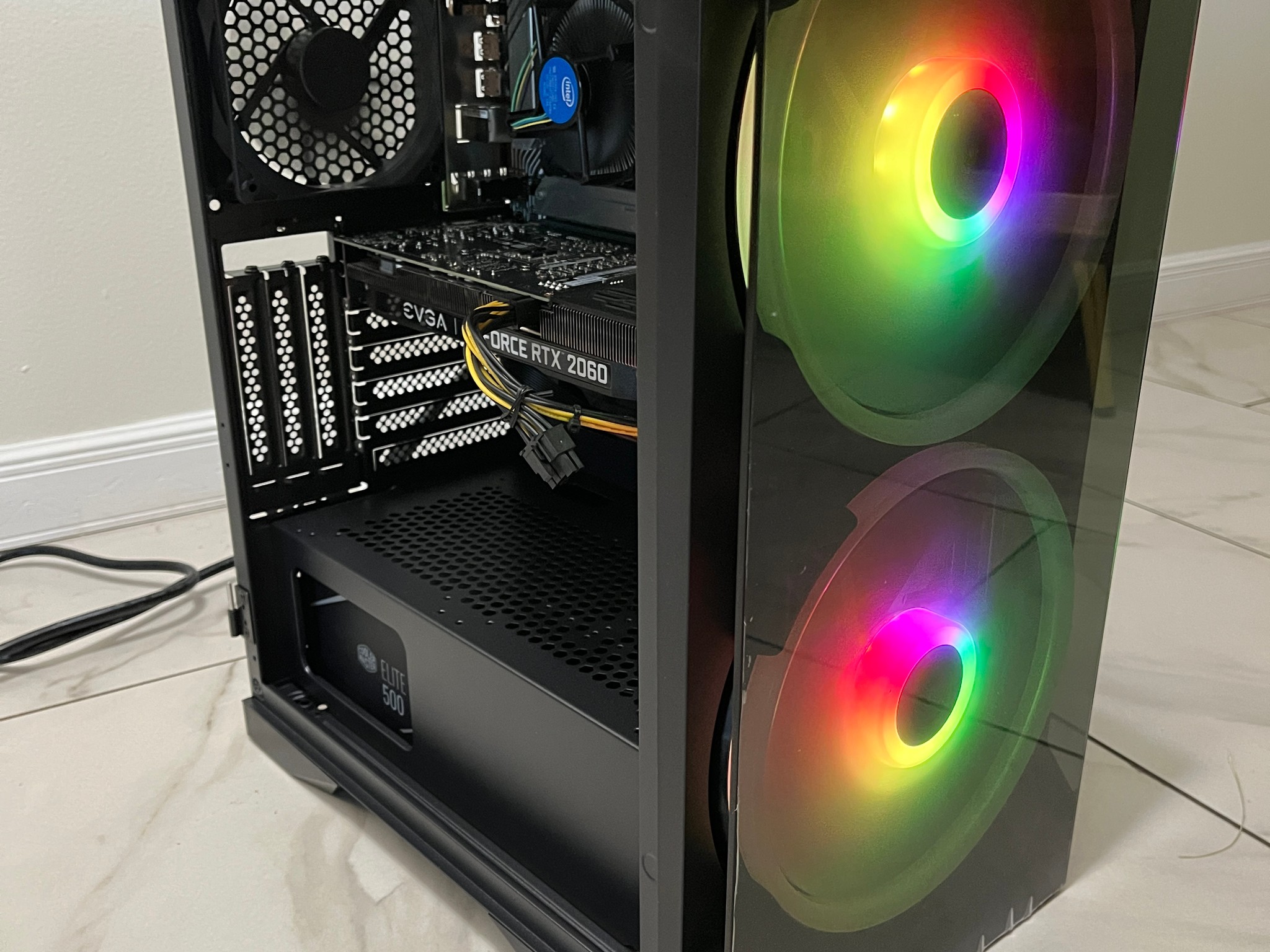 NVIDIA RTX 2060, Intel Core i3-10100, 16GB RAM, 4.2TB Storage, Gaming PC w/ Wi-Fi & BT