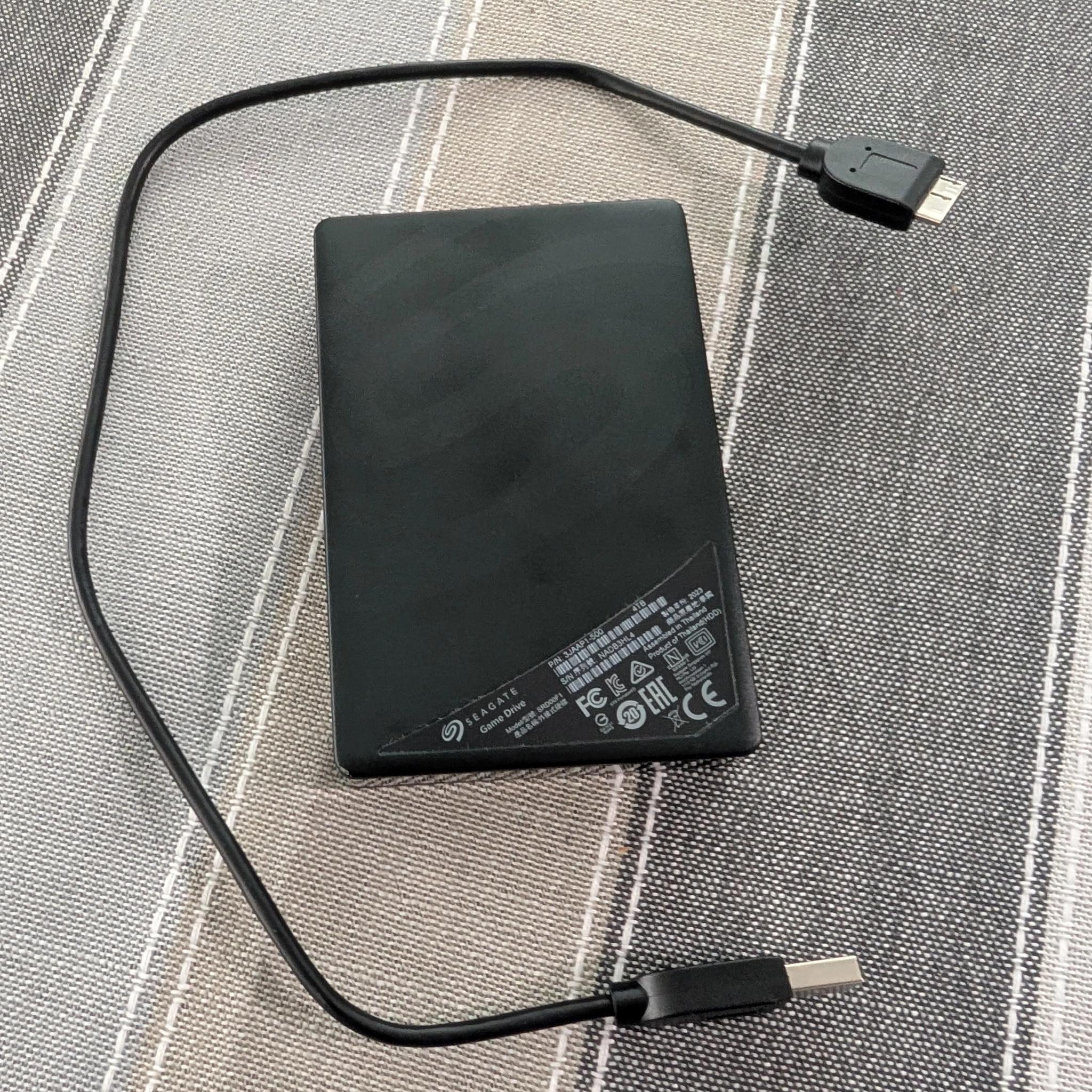 Seagate Portable 5TB External Hard Drive HDD – USB 3.0 for PC, Mac, PS4, PS5, & Xbox