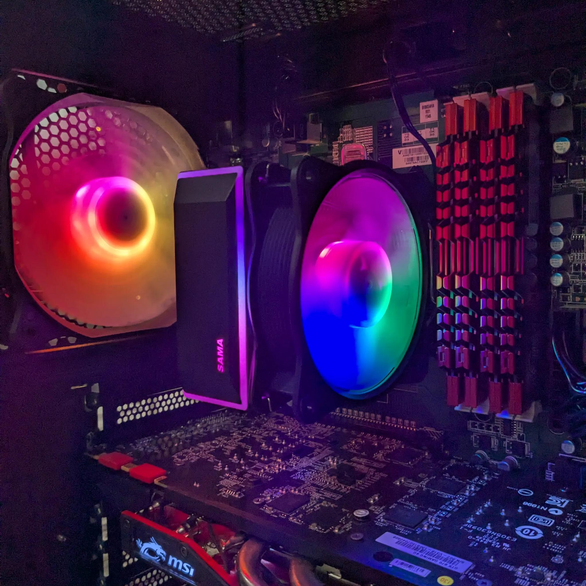 120 FPS Fortnite | 180 Day Warranty | i5-4670, 16GB RAM, 512GB SSD, GTX 970 4GB, RGB, Win10, Wifi