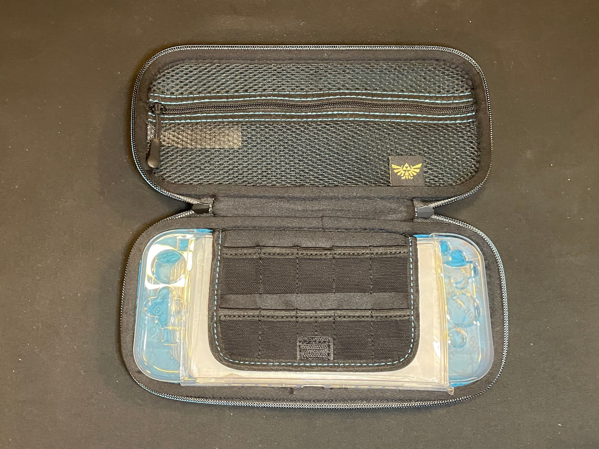Nintendo Switch OLED Case With Carrying Case And Tempered Glass Screen Protector