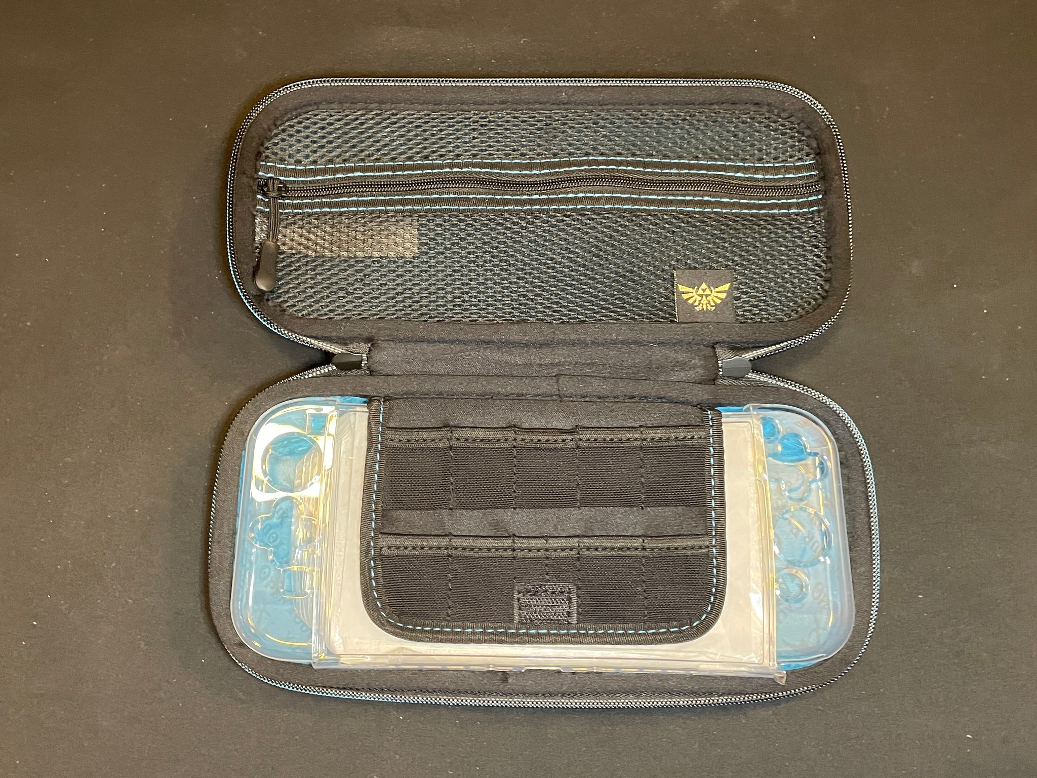 Nintendo Switch OLED Case With Carrying Case And Tempered Glass Screen Protector