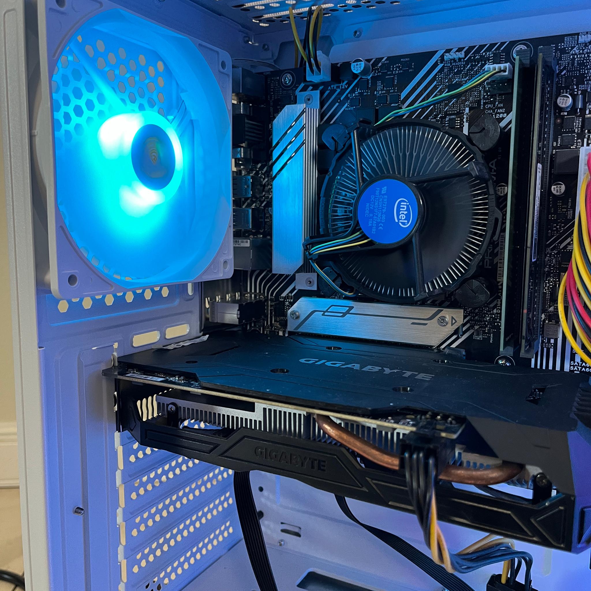 NVIDIA GTX 1060, Intel Core i3-10100, 12GB RAM, 1TB Storage, Gaming PC w/ Wi-Fi & BT
