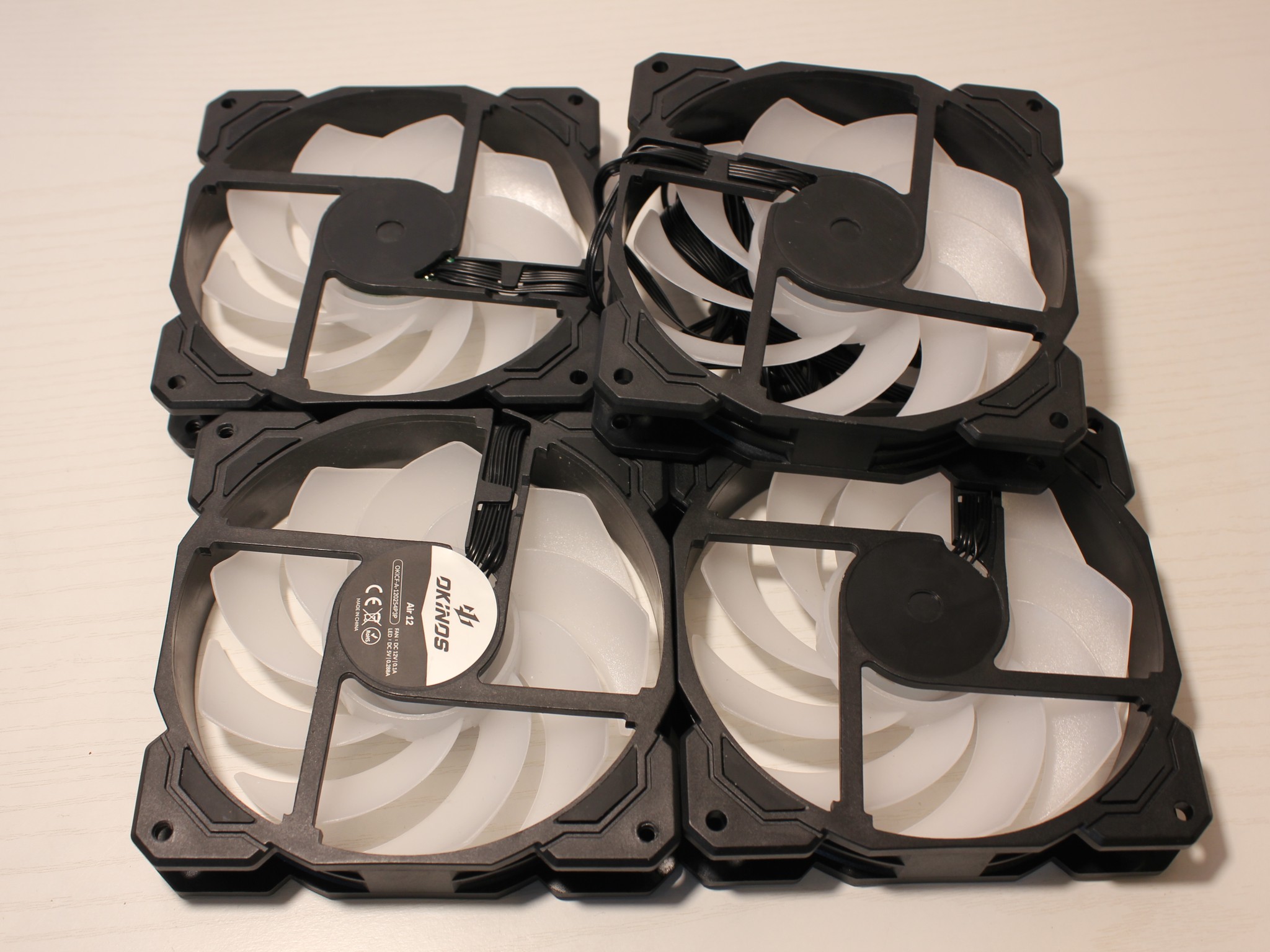 Okinos ARGB 120mm Case Fans