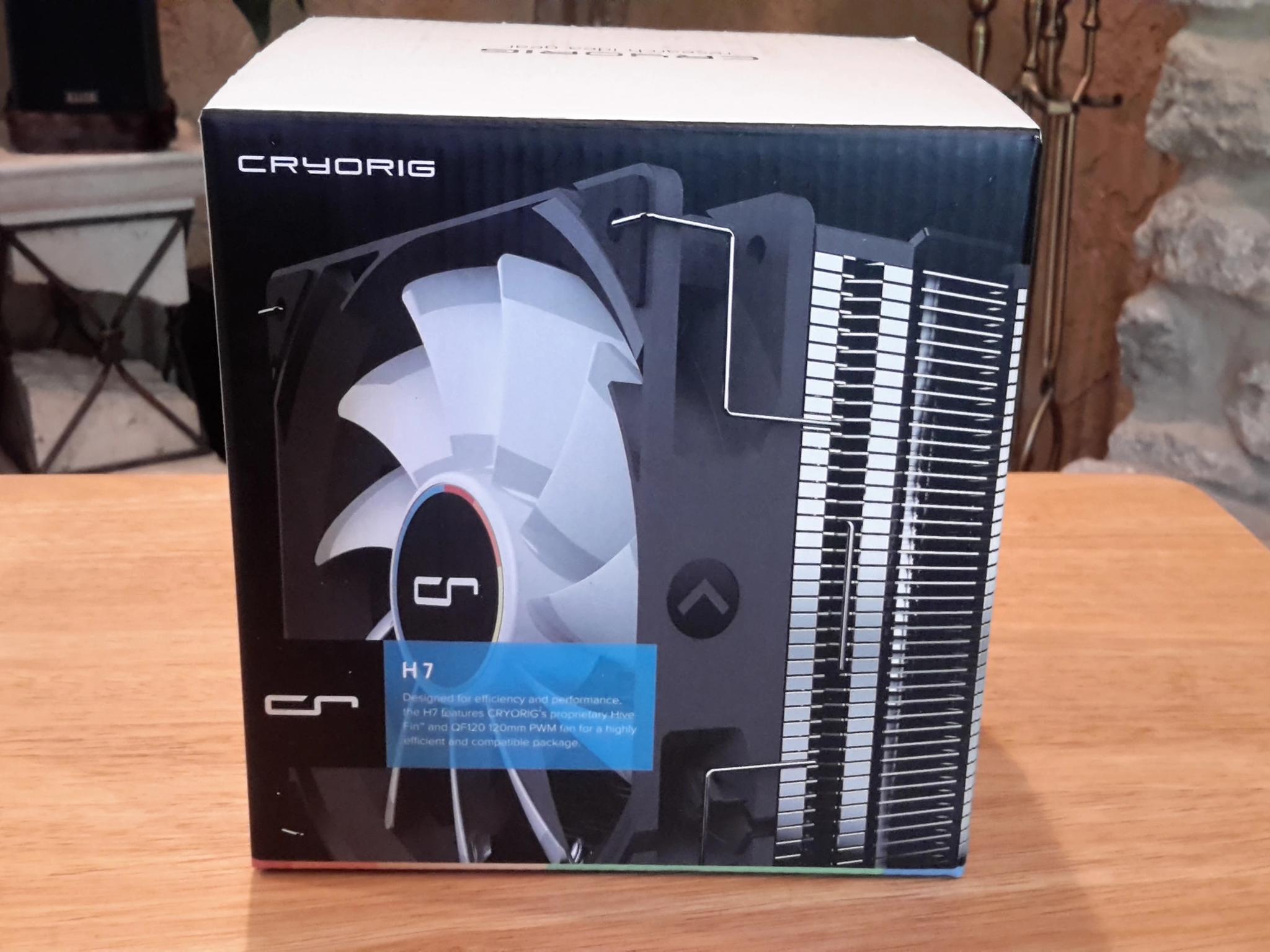 CRYORIG H7 Tower Air Cooler for AMD/Intel CPU with 120mm PWM Fan