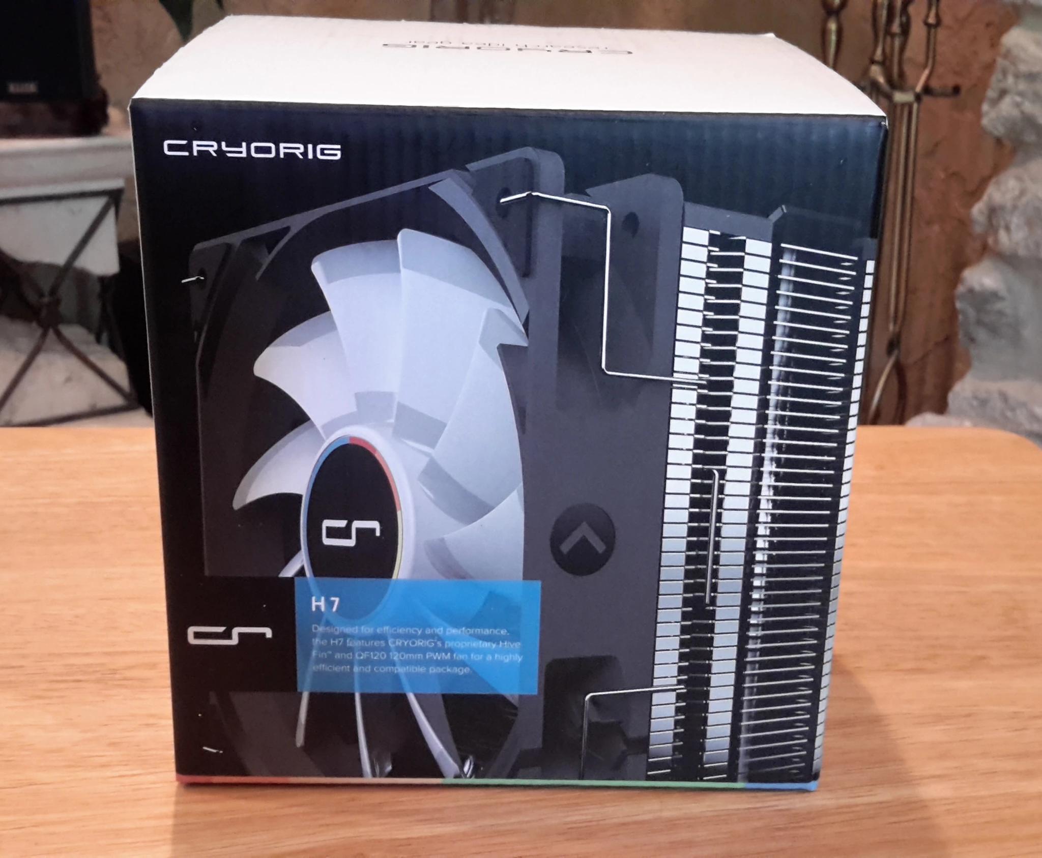 CRYORIG H7 Tower Air Cooler for AMD/Intel CPU with 120mm PWM Fan