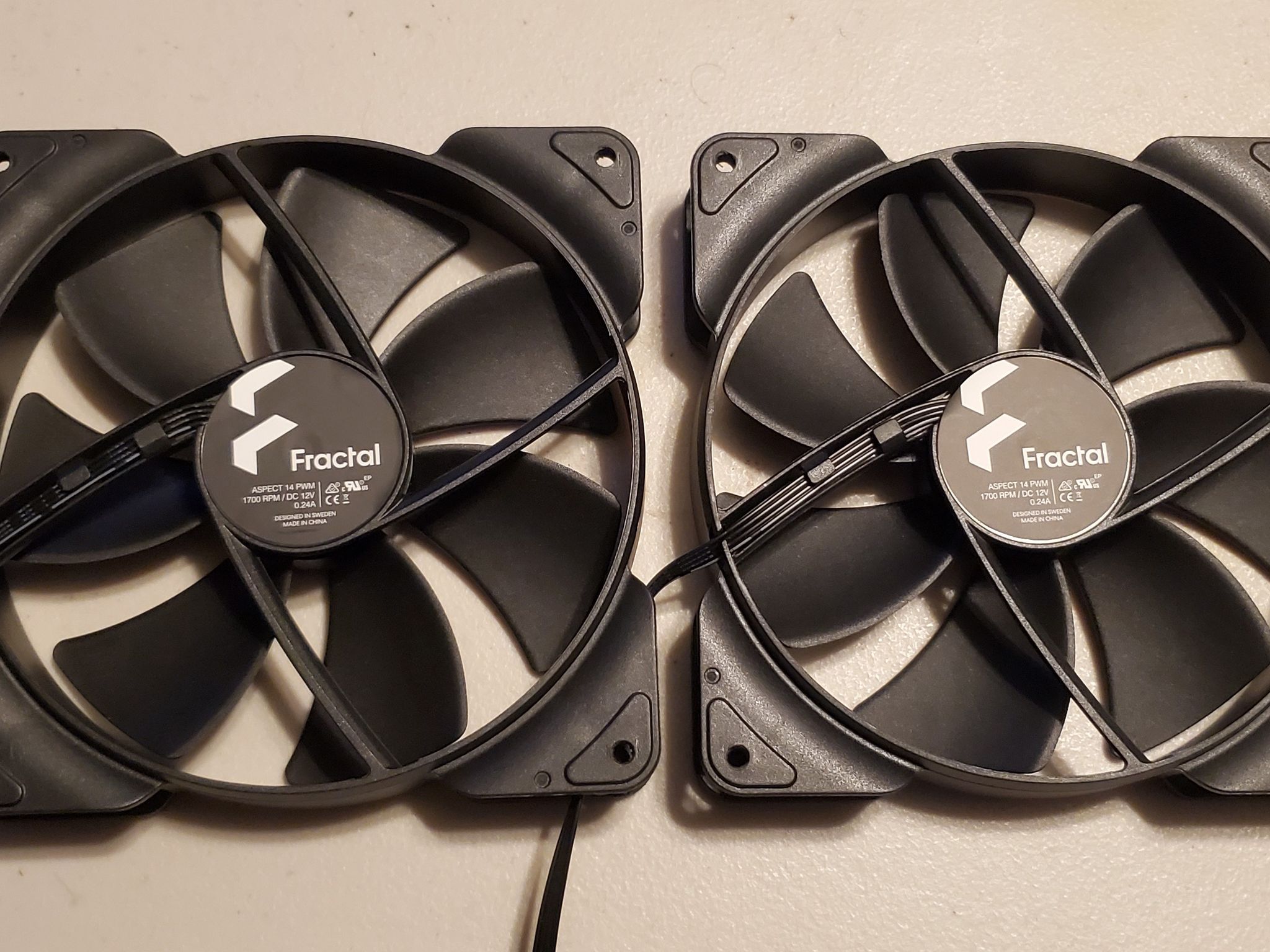 Fractal Design Aspect 14 140mm 4pin PWM Fans (2-Pack)