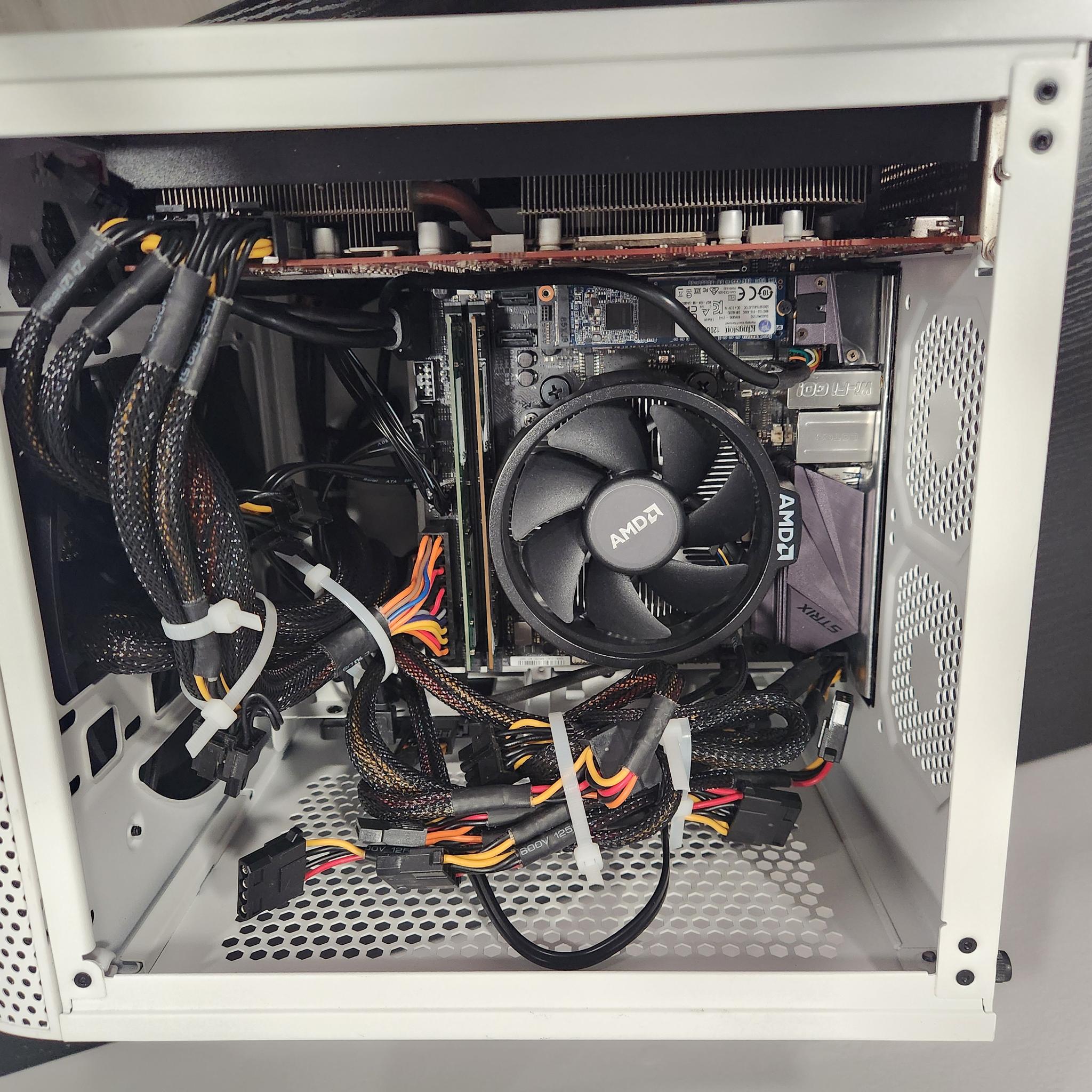 Custom AMD RX 5700 XT starter gaming PC in a box!!!!