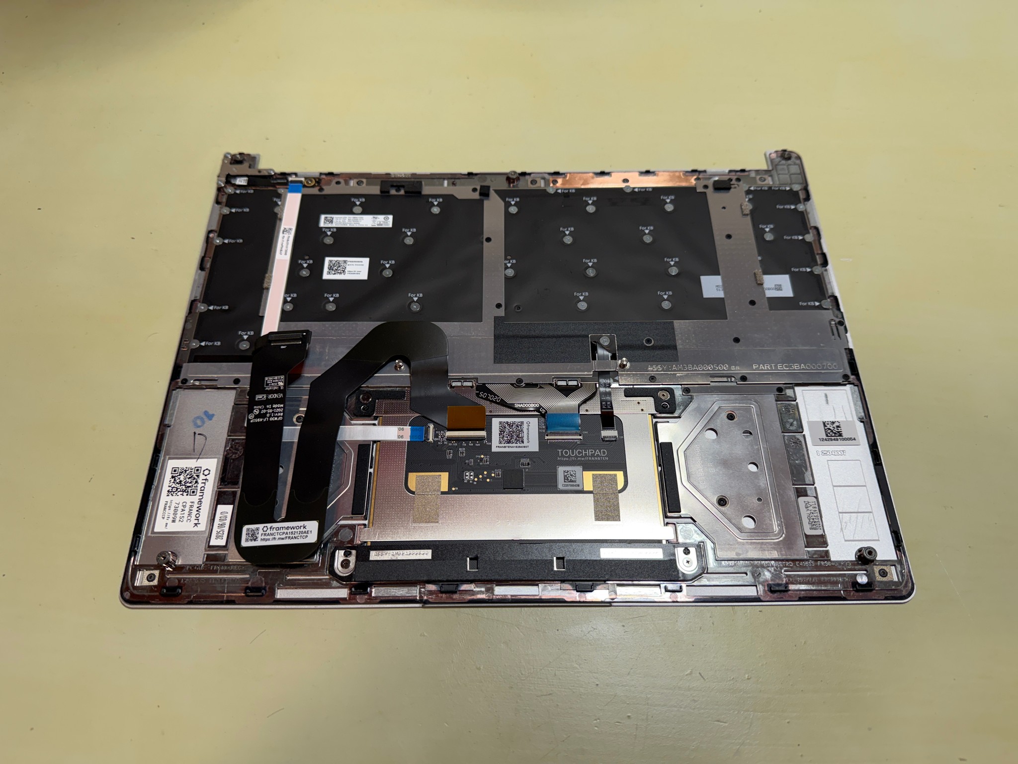 Framework 13" Laptop - Chassis, no mainboard