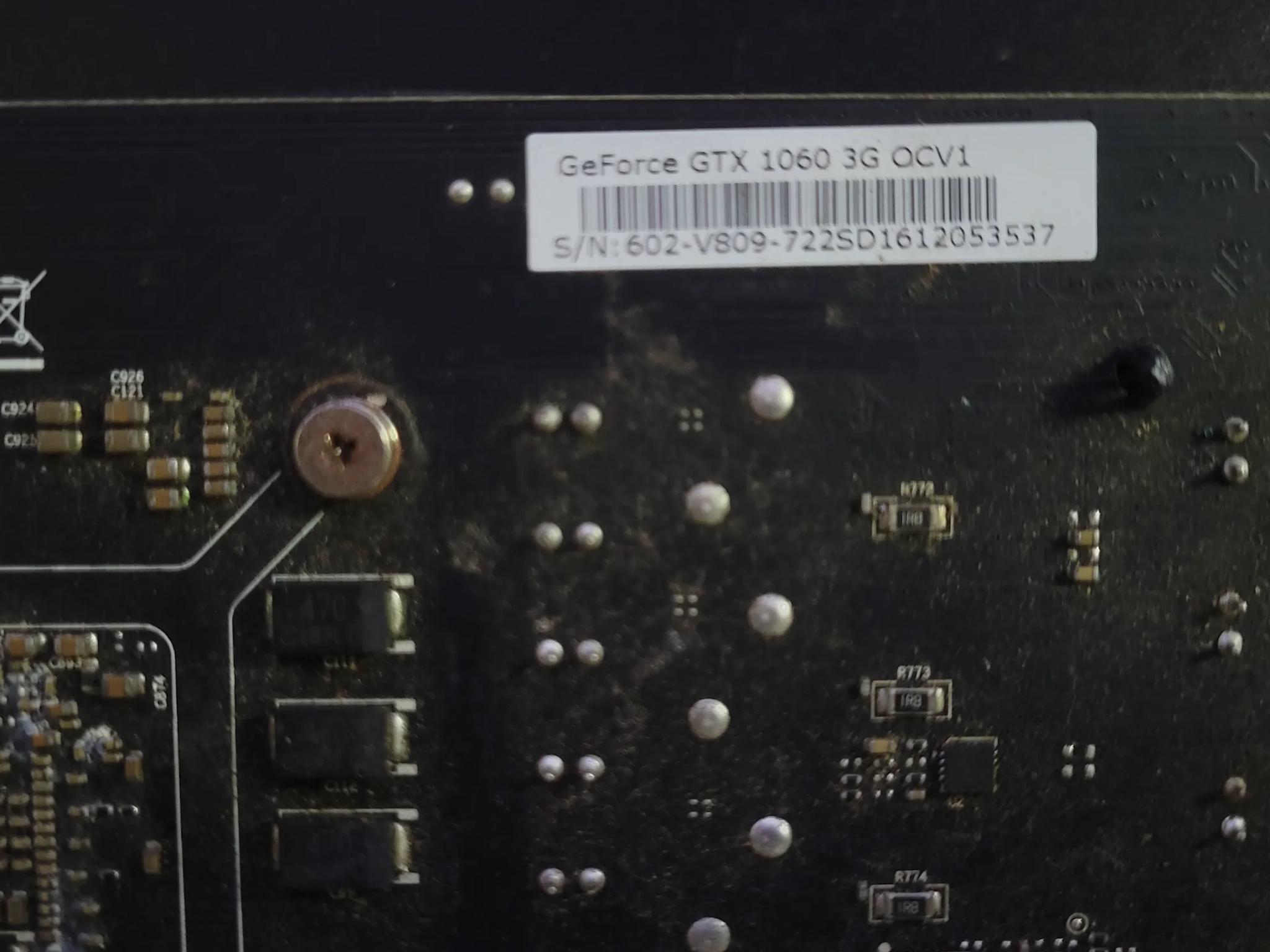 MSI GeForce GTX 1060 3GB GDDR5 Video Card