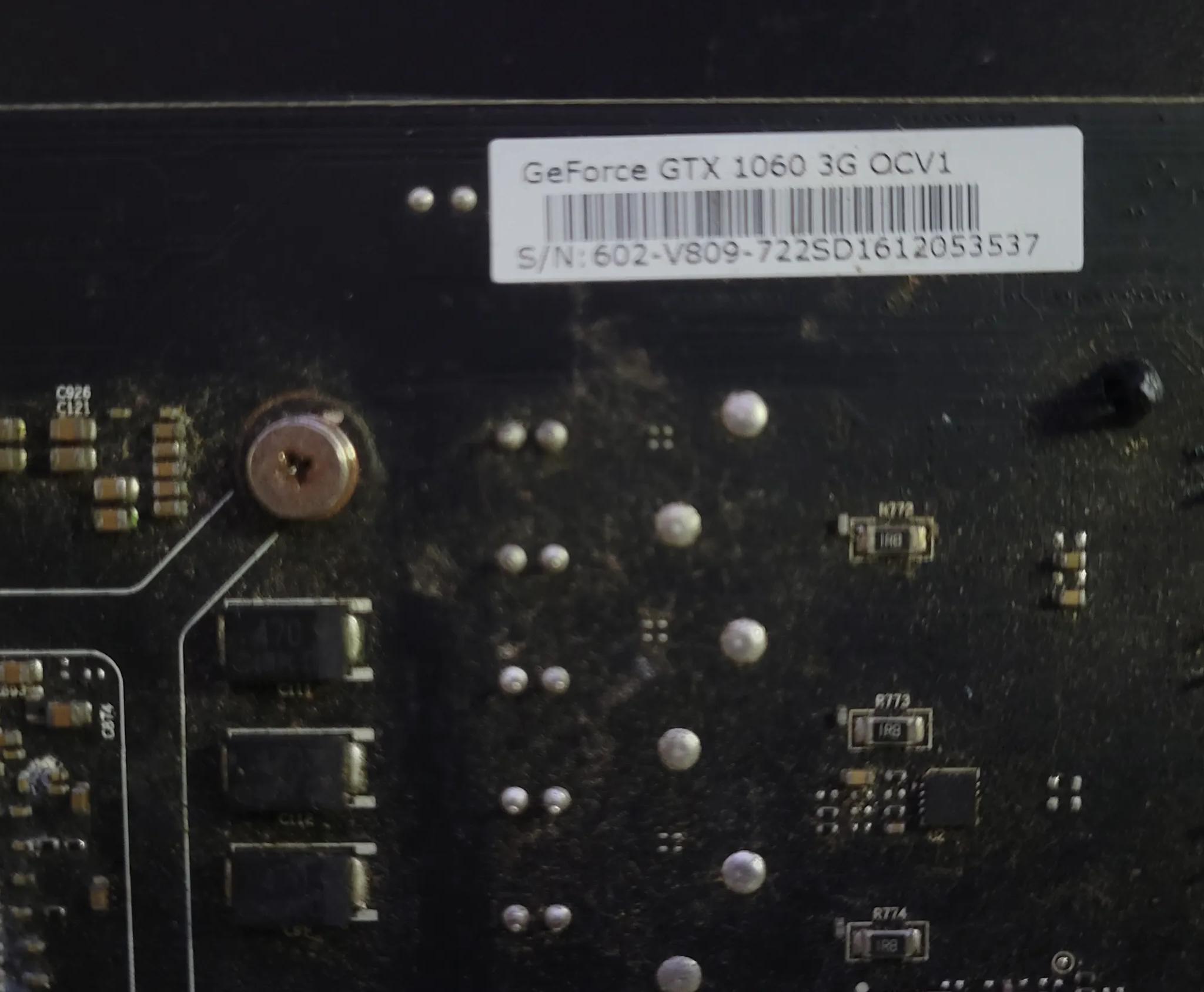 MSI GeForce GTX 1060 3GB GDDR5 Video Card