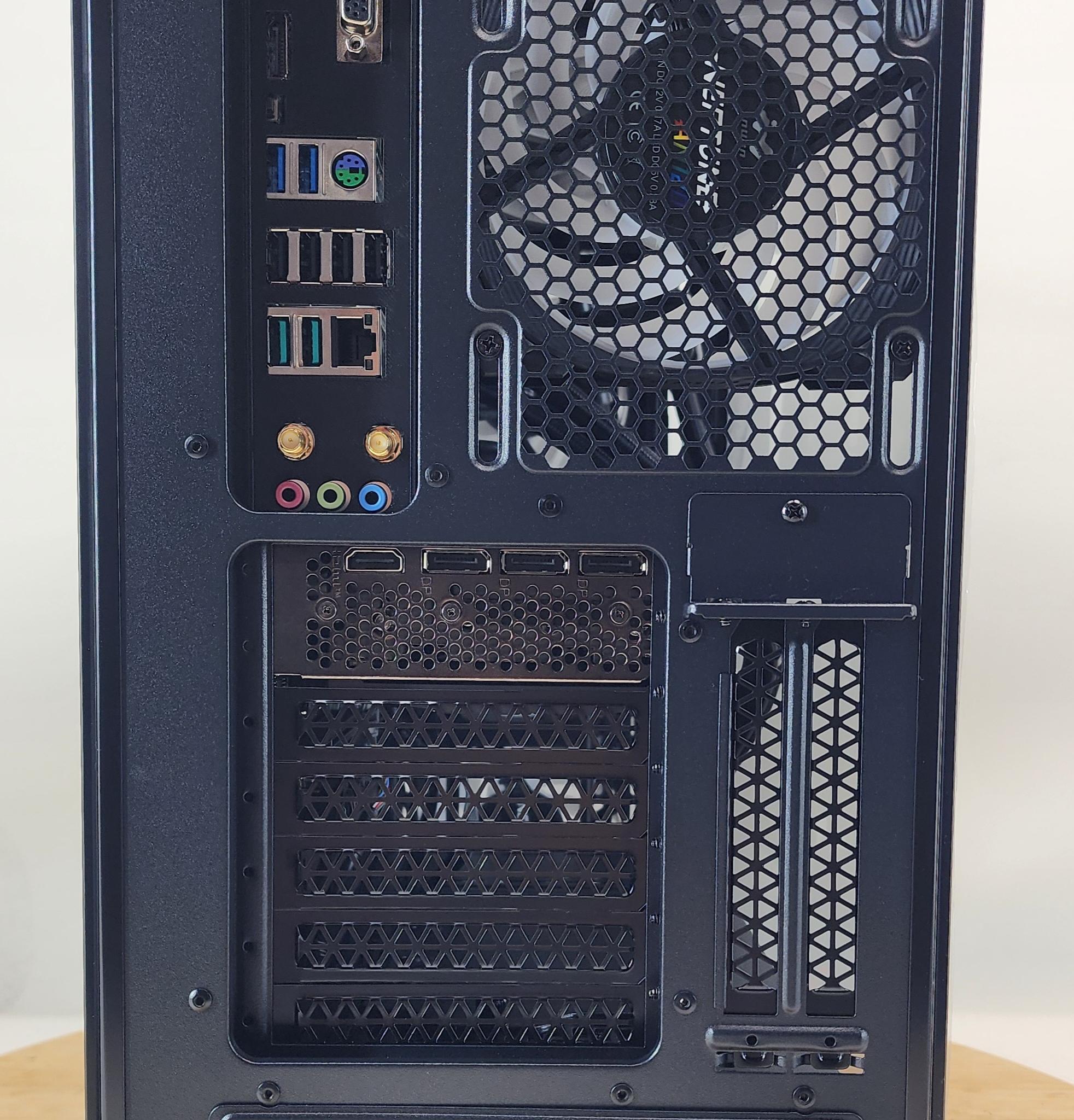 Gaming PC Ryzen 5 7600X 16GB RAM 500GB SSD RTX 3060 Ti 8GB Windows 11 Computer
