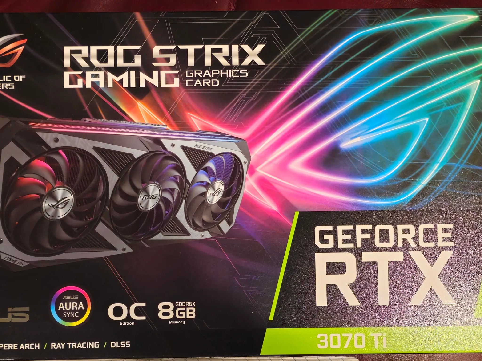 Asus RTX 3070 Ti ROG Strix Gaming OC
