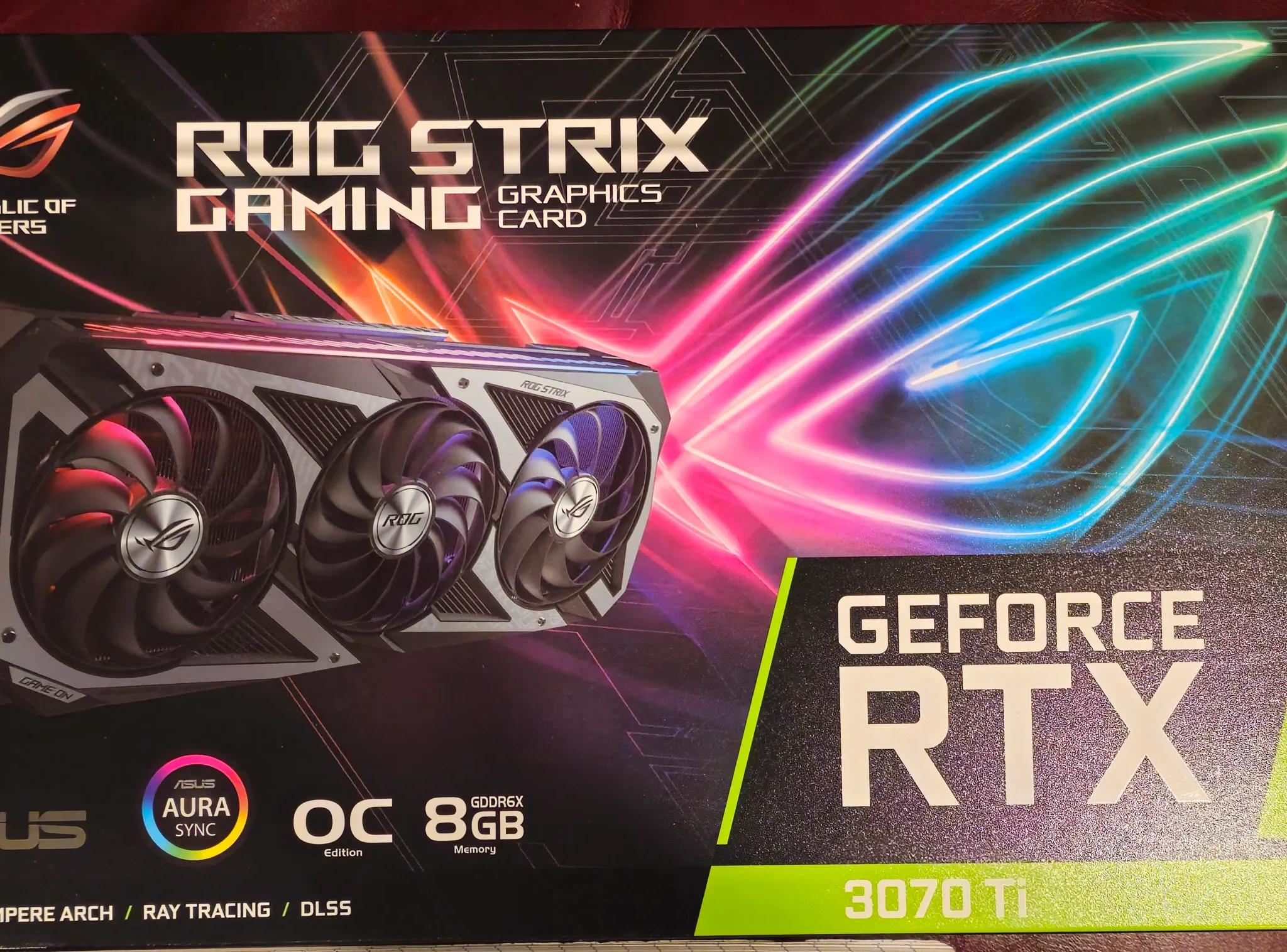 Asus RTX 3070 Ti ROG Strix Gaming OC