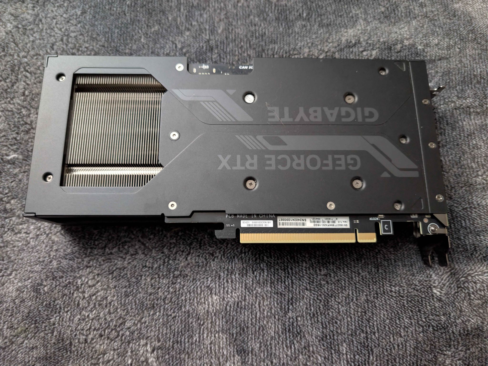 GigaByte GeForce RTX 4070 Ti SUPER WINDFORCE OC 16G