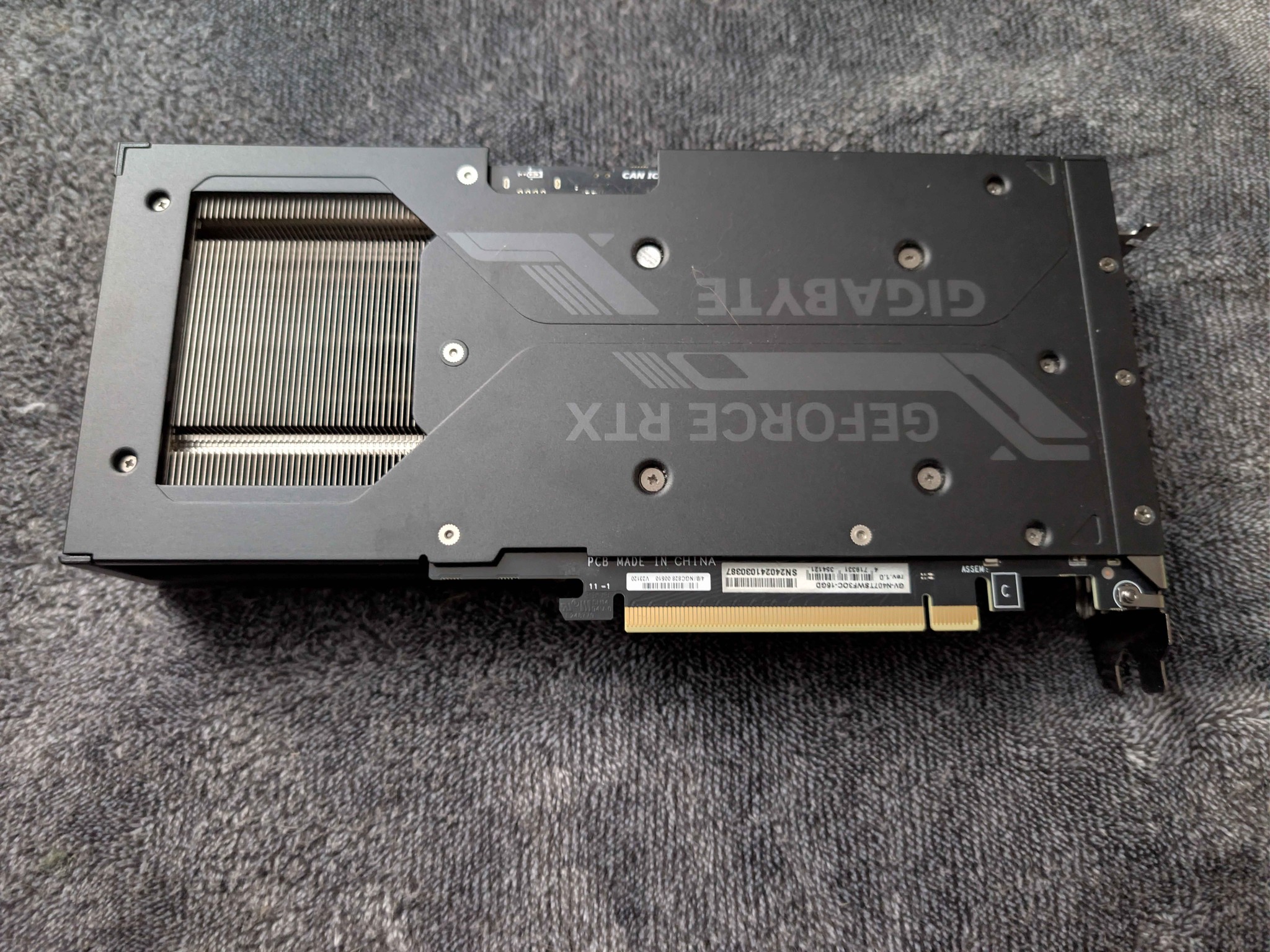 GigaByte GeForce RTX 4070 Ti SUPER WINDFORCE OC 16G