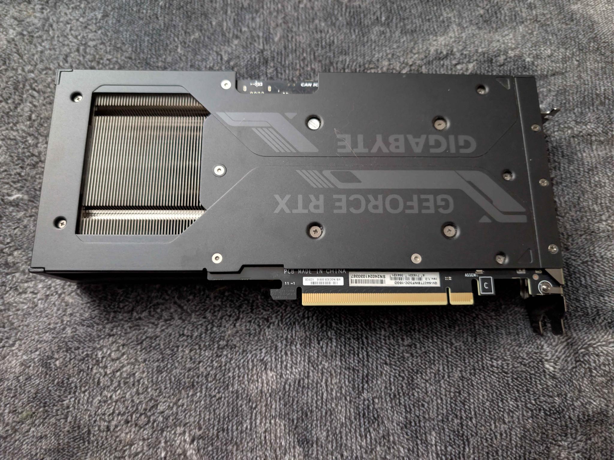 GigaByte GeForce RTX 4070 Ti SUPER WINDFORCE OC 16G
