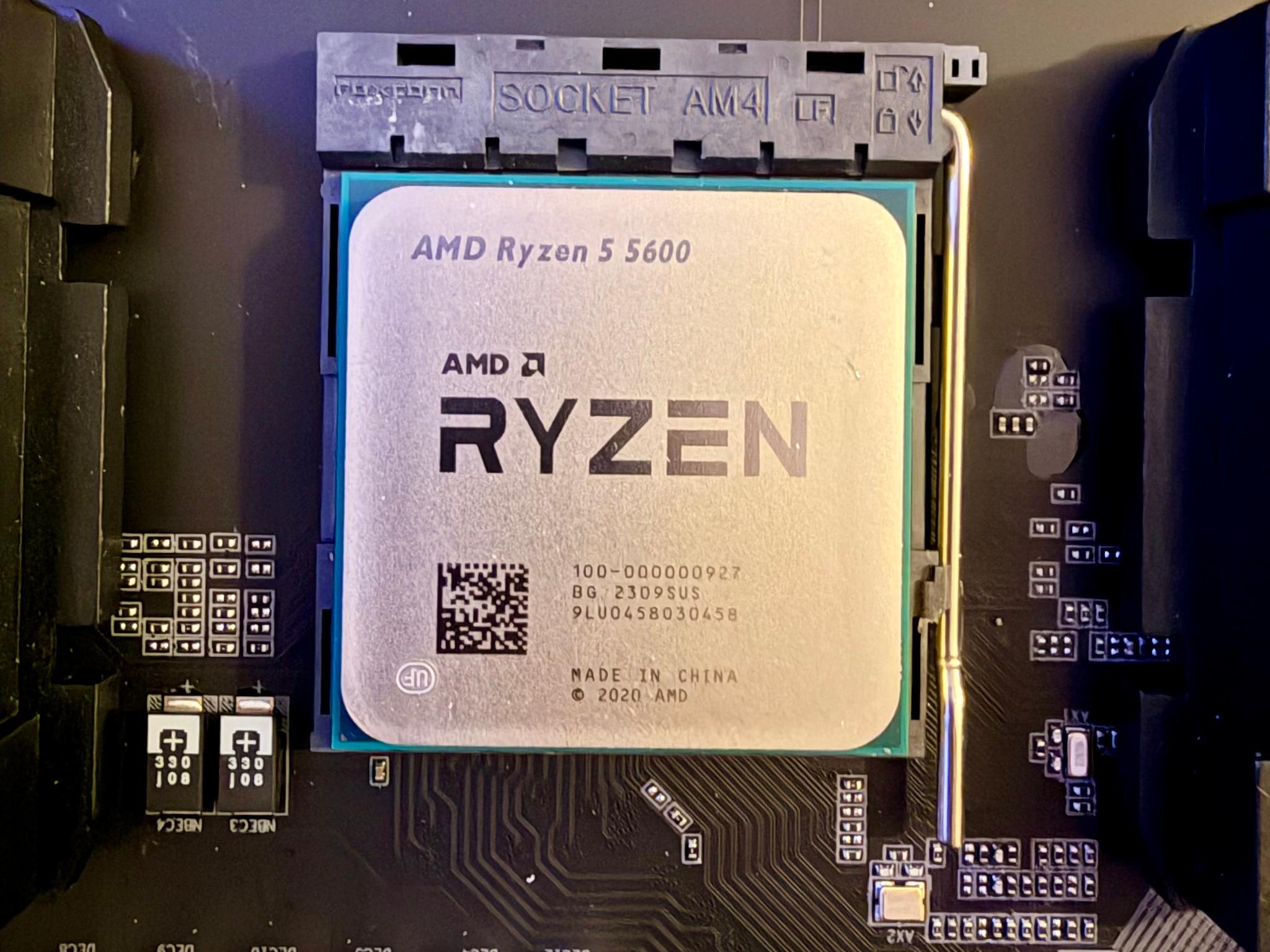 CPU + Mobo + RAM | AMD Ryzen 5 5600, Gigabyte X570S Aorus Elite, 16GB DDR4
