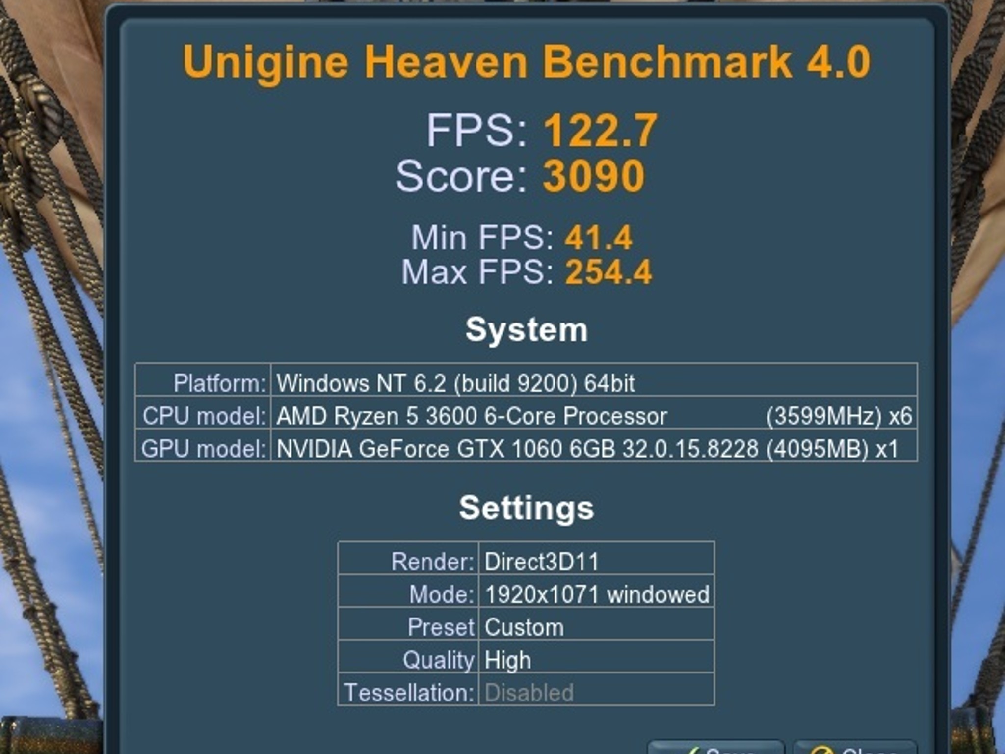 Custom Gaming PC  | RYZEN 5 3600 | GTX 1060 6GB | 16GB RAM