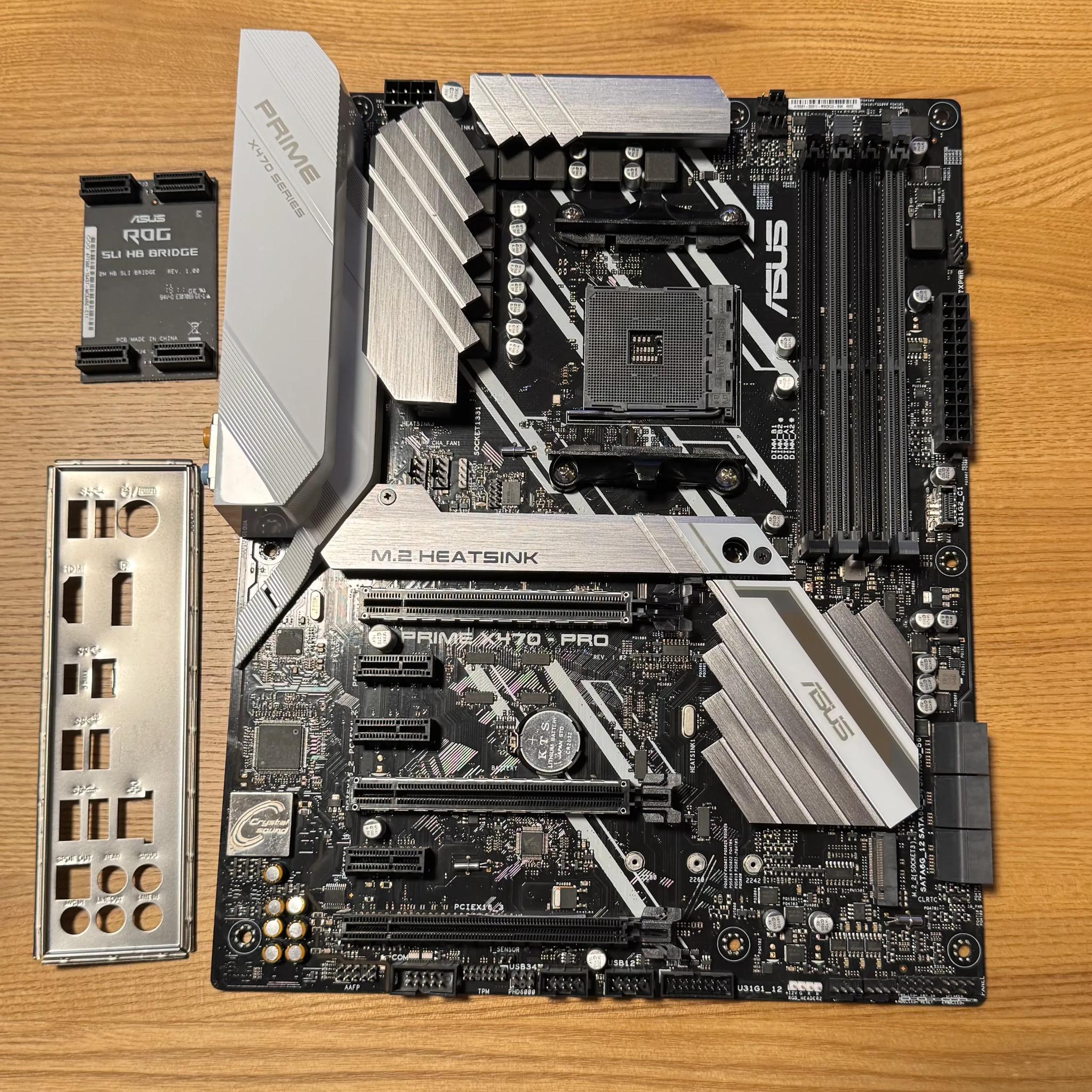 ASUS Prime X470-Pro AM4 AMD X470 SATA 6Gb/s ATX AMD Motherboard