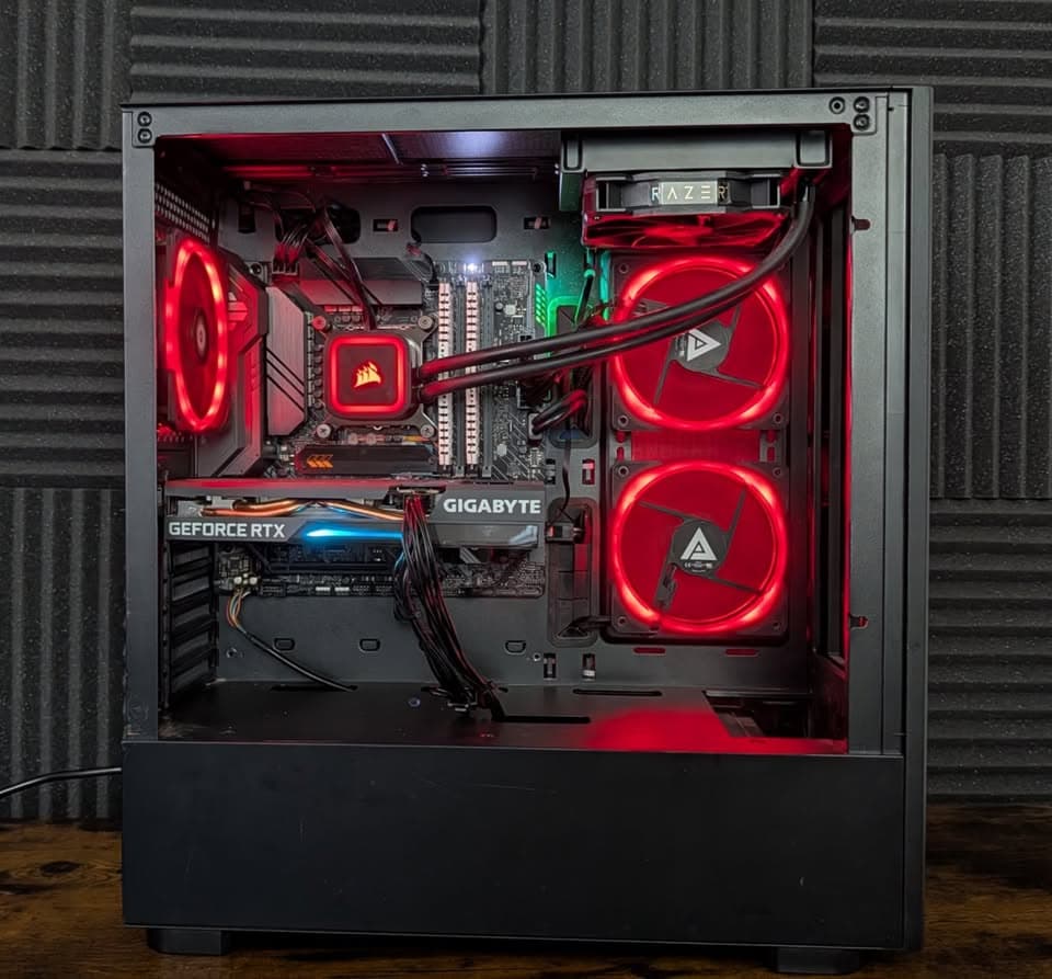RTX 3060 Ti Gaming PC – Intel i7-11700F, 16GB RAM, 1.5TB Storage, WiFi + Bluetooth