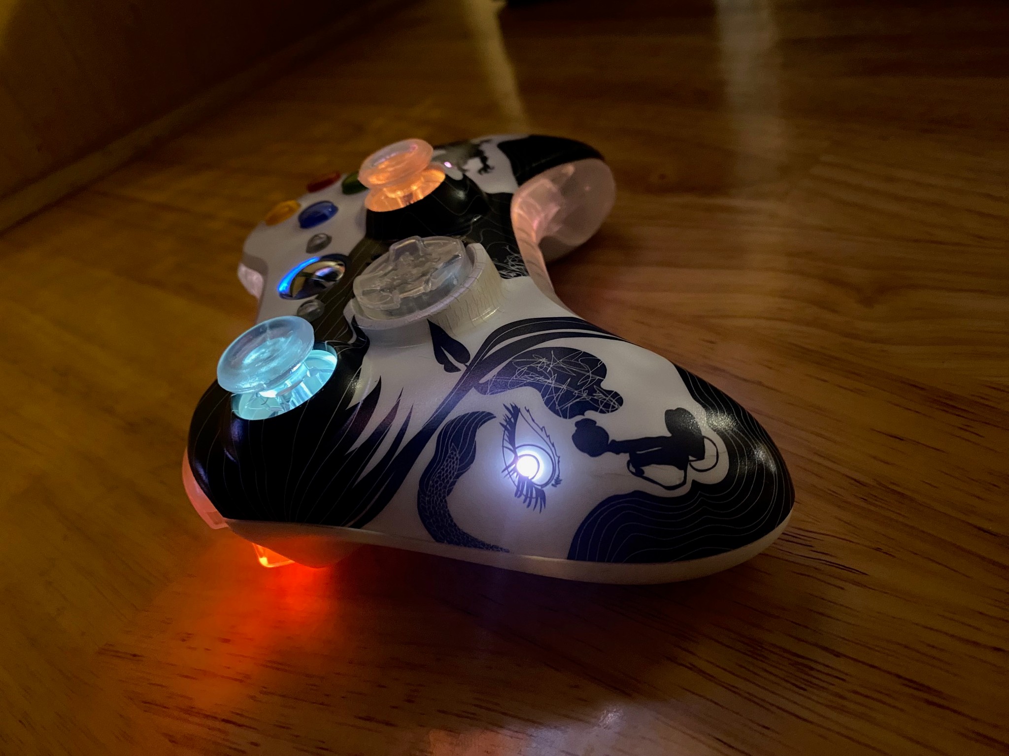 Custom Xbox 360 wireless controller | Hall effect | RGB LEDs | Dragon Age