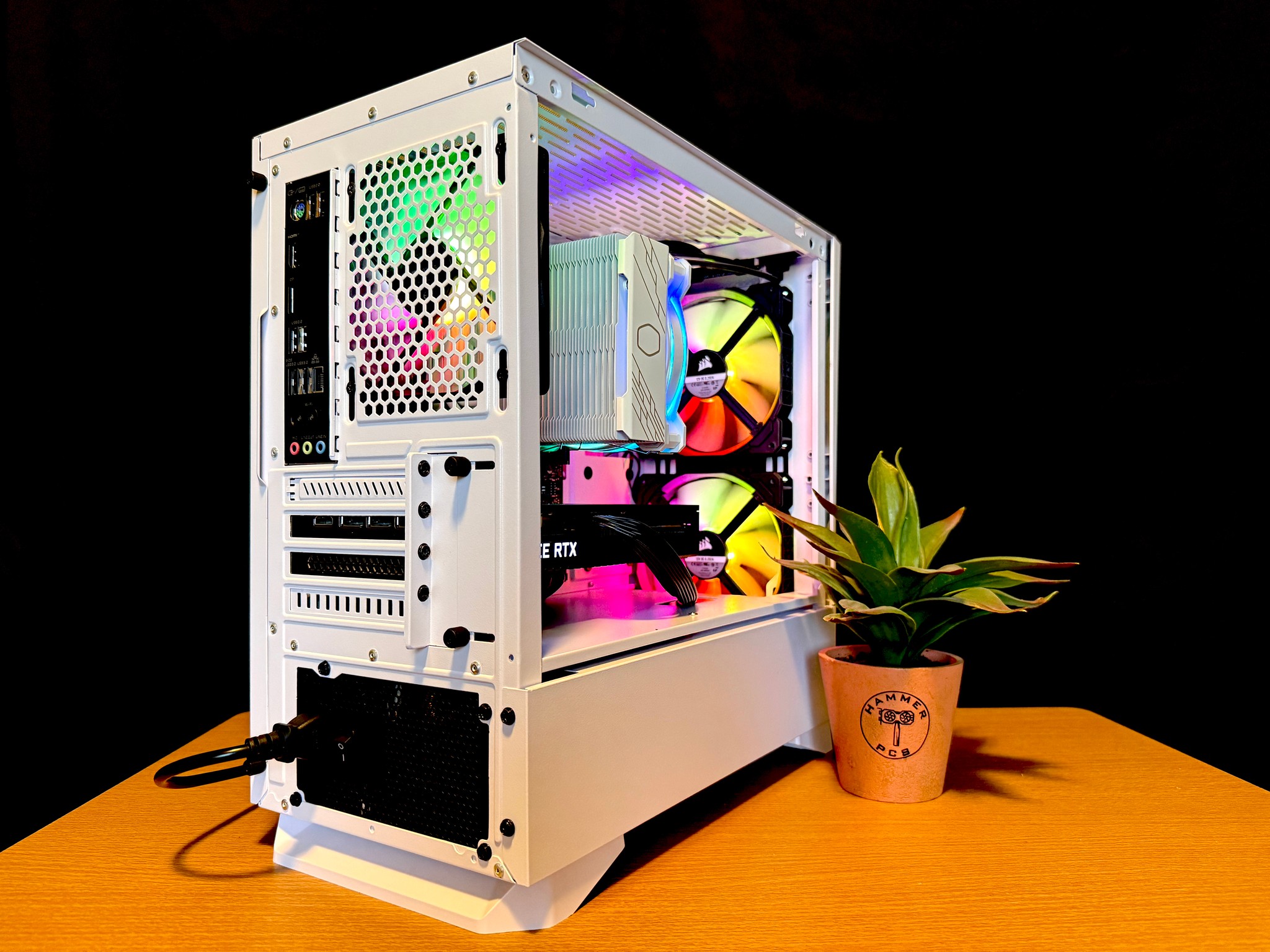 🫧RTX 3070, Ryzen 5500, 16gb RAM, 1TB SSD Gaming and Streaming PC🫧| Windows 11 + WiFi | 1440p!